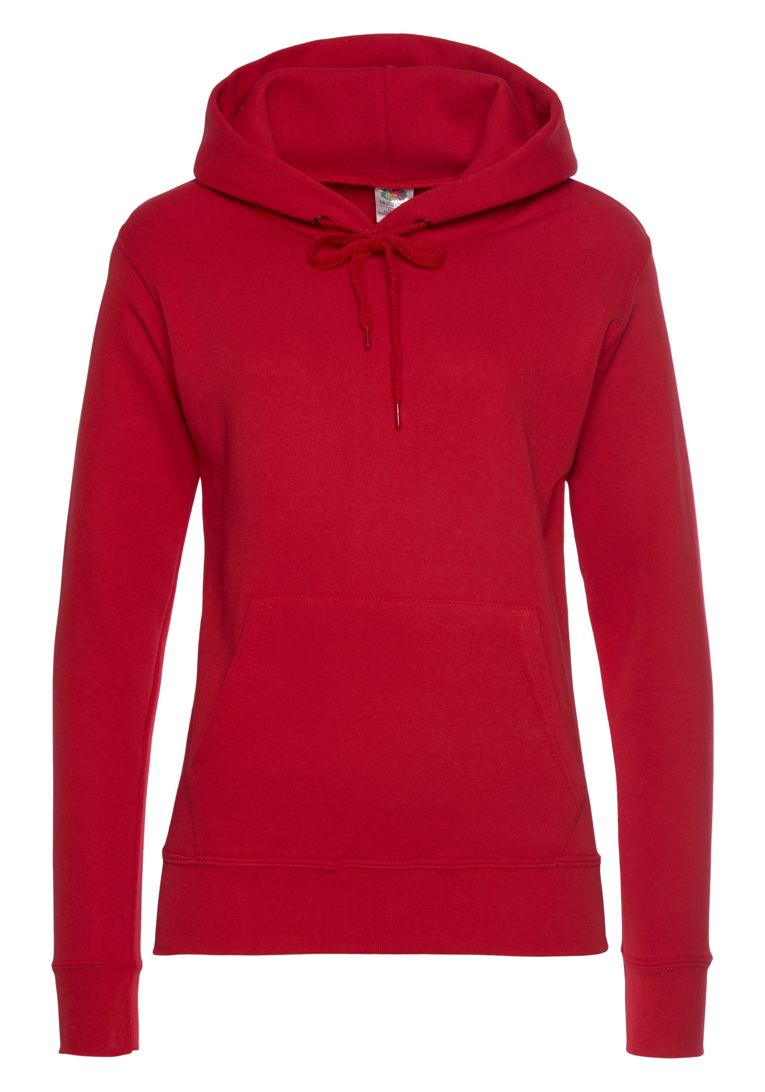 Fruit of the Loom Sweatshirt Classic hooded Sweat Lady-Fit