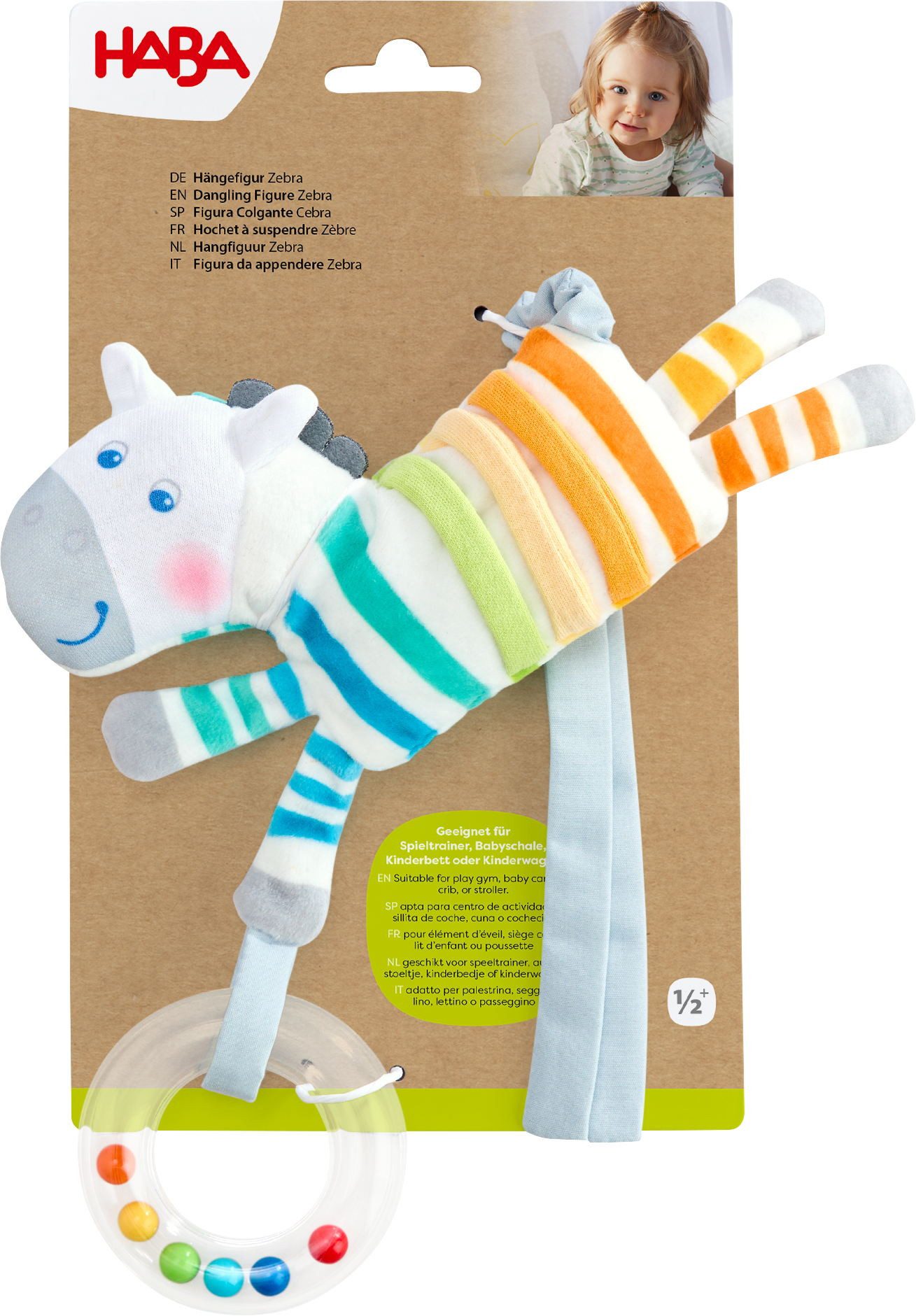 Haba Mobile Babywelt Mobile & Hängefiguren Hängefigur Zebra 2012337001