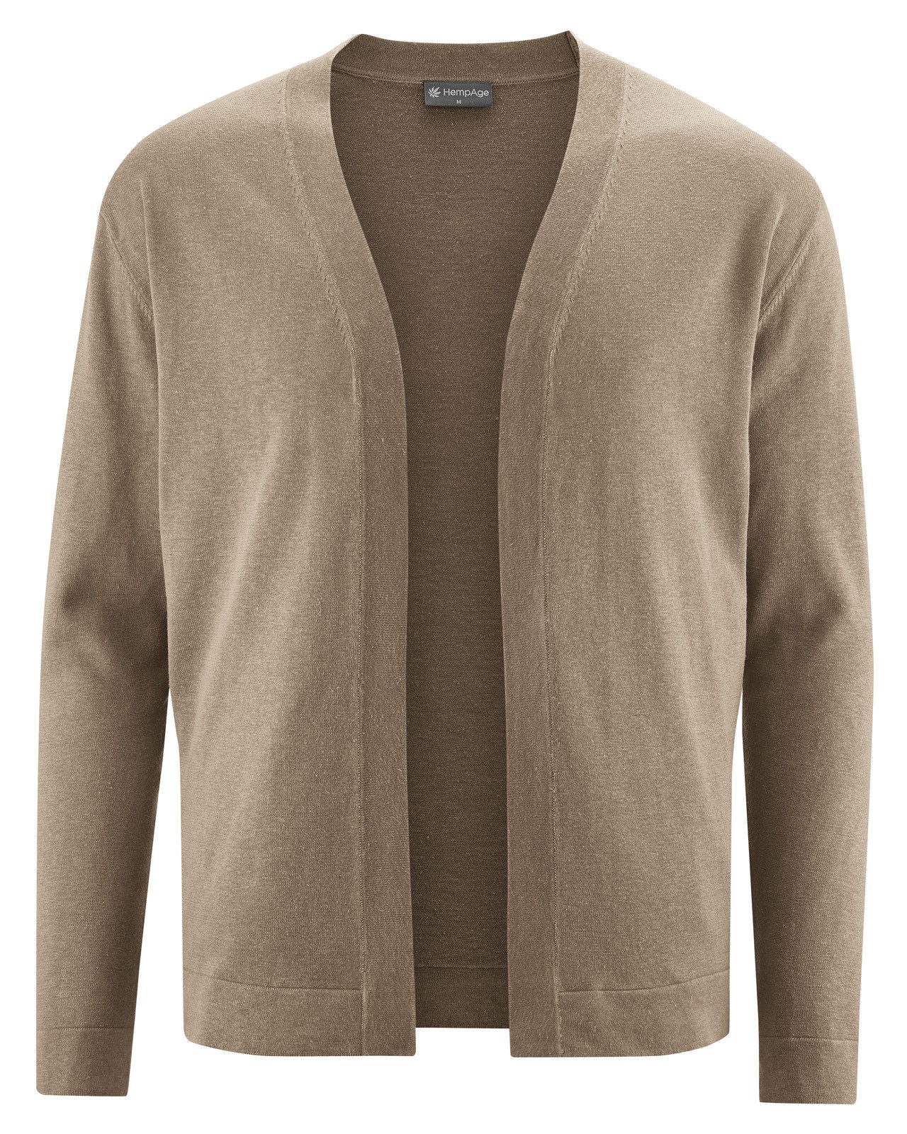 HempAge Cardigan Zeitlose Jacke Herren aus Hanf/Biobaumwolle - Normal Fit