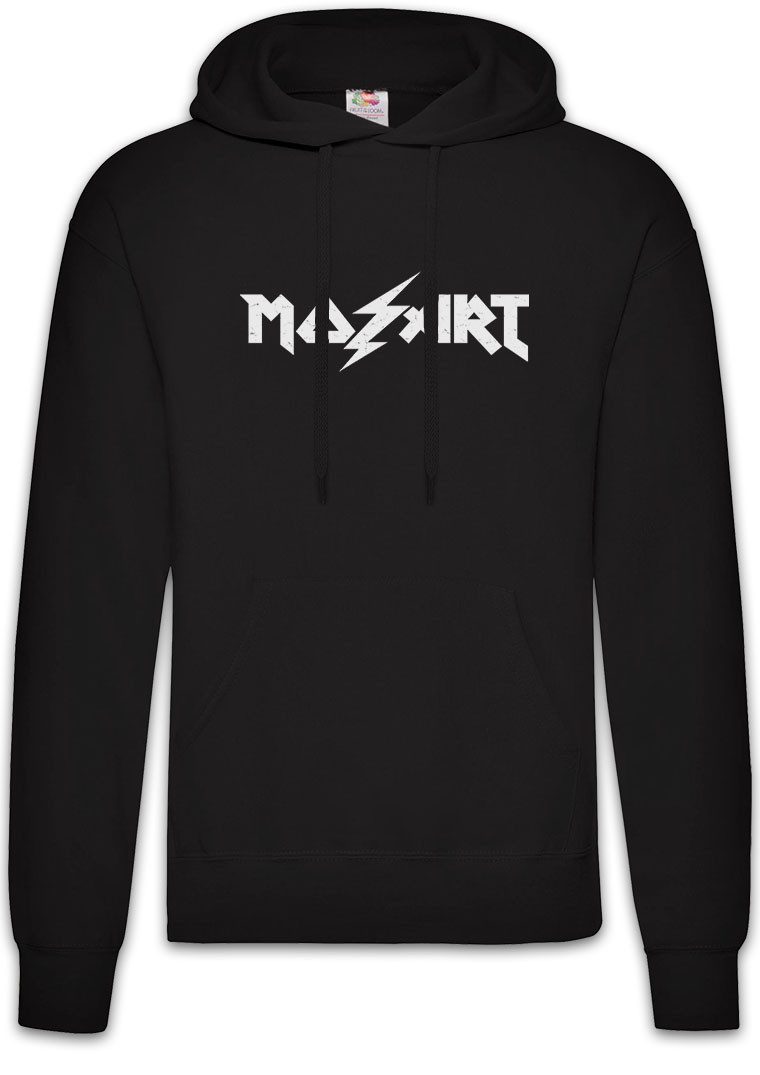 Hoodie Mozart A Herren Hoodie Black Wolfgang Amadeus Metal Heavy Hardrock