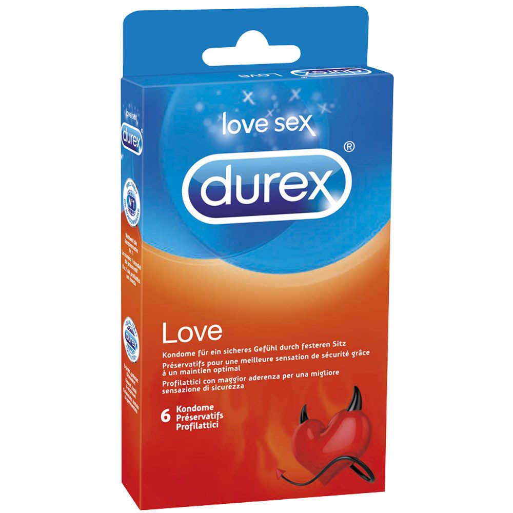 durex Kondome Love Packung, 8 St., mit schmaler Passform