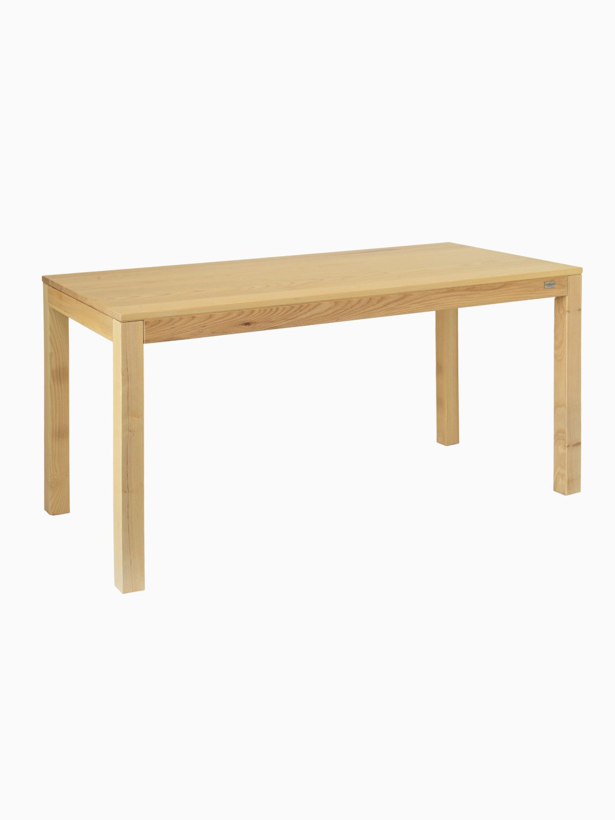 holz4home® Esstisch aus Eschenholz I Tisch aus Massivholz Esche Küchentisch, Wohnzimmertisch Massivholz Esche