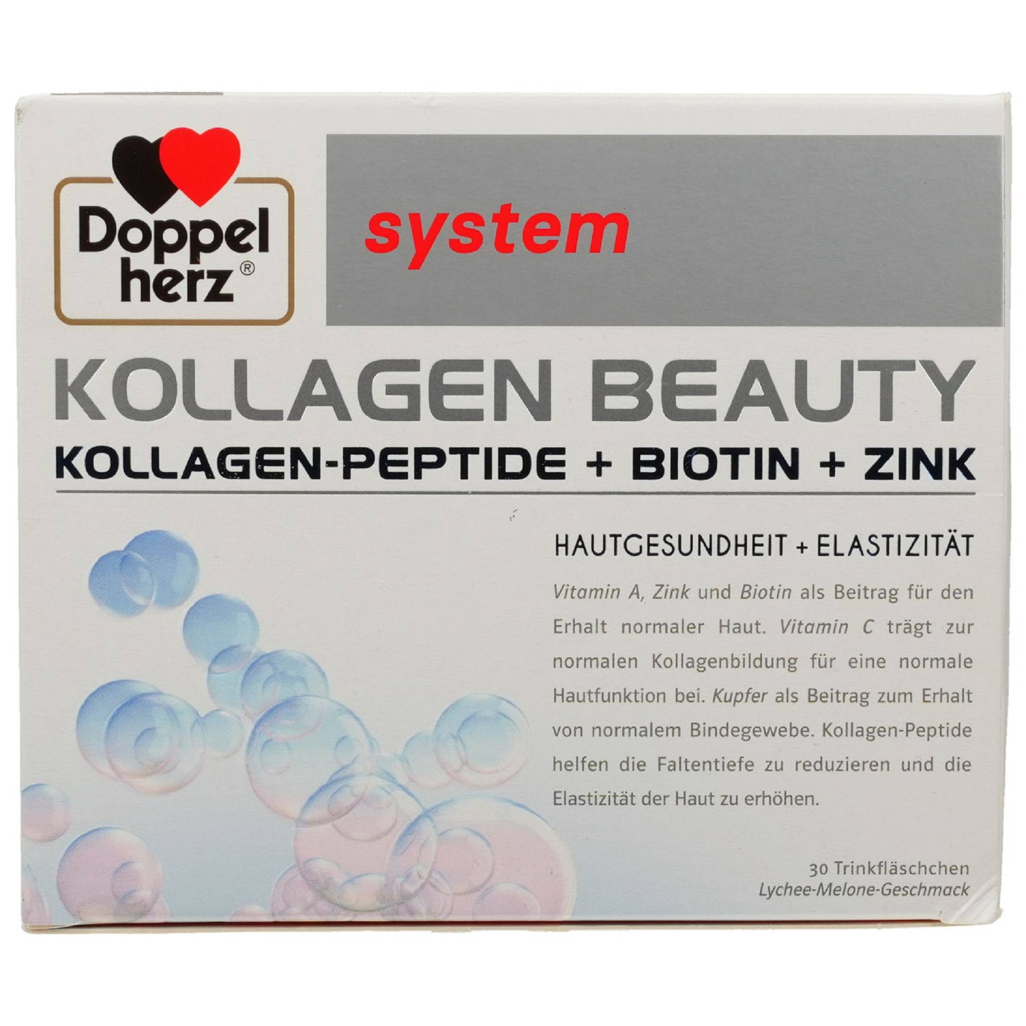 Doppelherz Kollagen Beauty system Trinkfläschchen 30St PZN 13332904 Trnikfläschchen