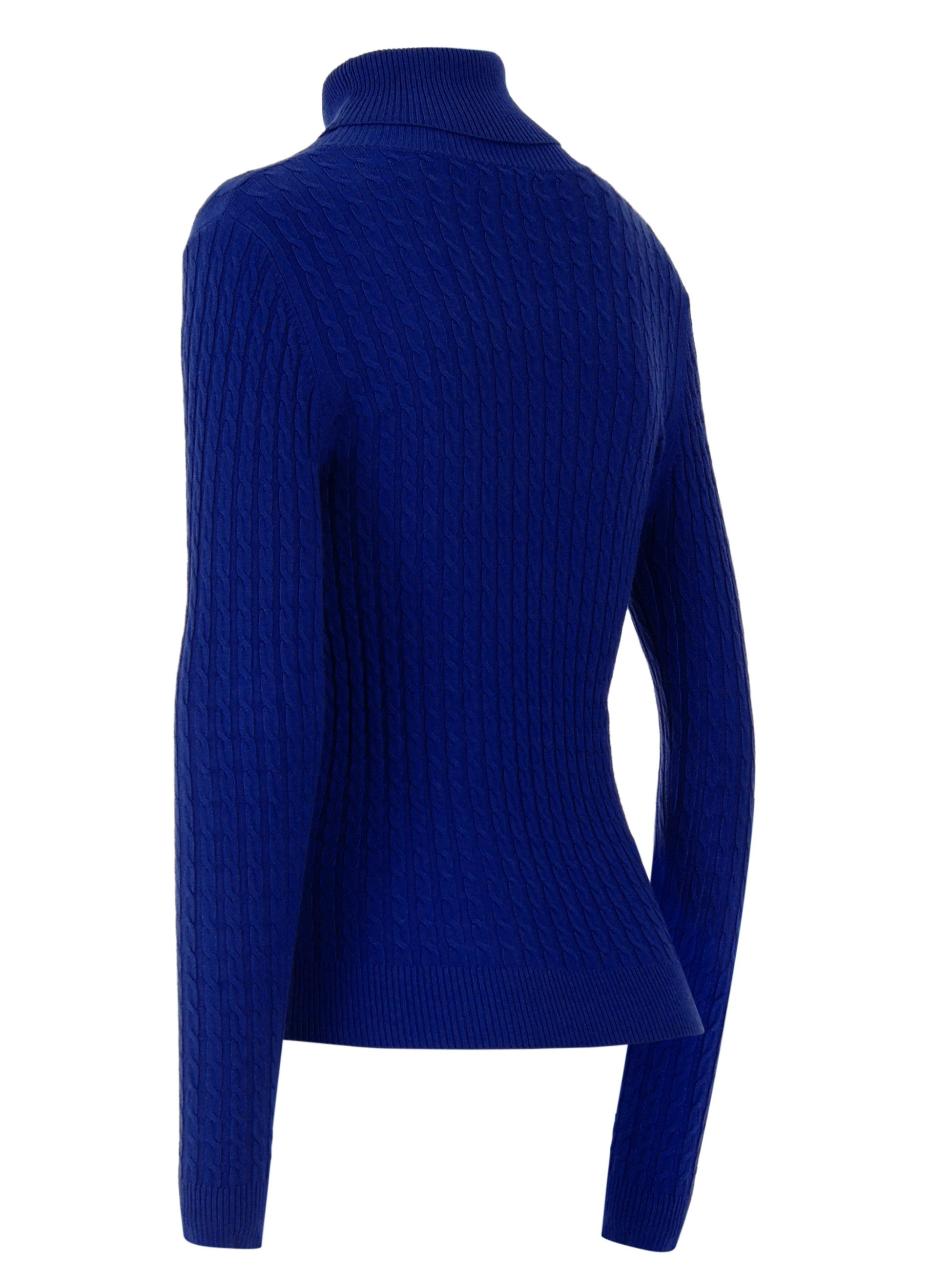 YC Fashion & Style Rollkragenpullover Rollkragenpullover One Size, Zopfmust günstig online kaufen