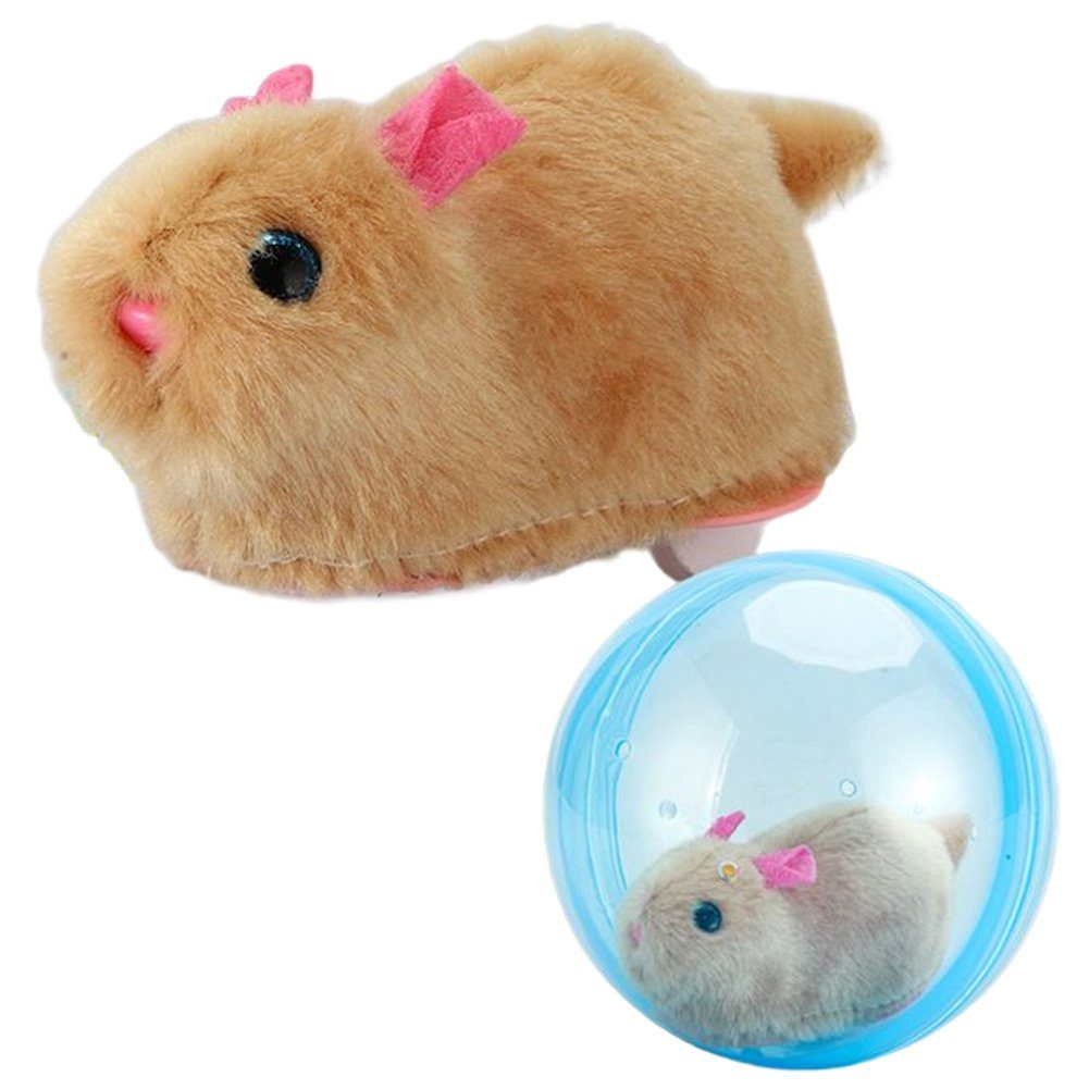 Blusmart Spielball Hamster-Laufball-Spielzeug, Lustiges Kleinkinder-Krabbel-Roll-Ball, Spielball blue ball A