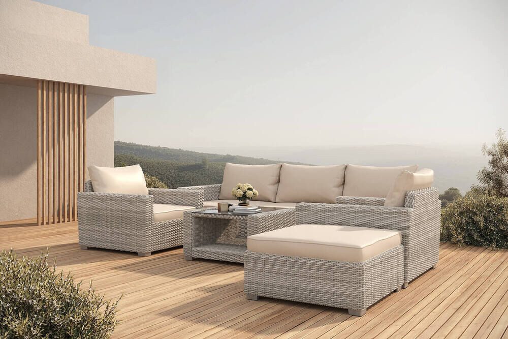 OUTFLEXX Gartenlounge-Set Gartenlounge