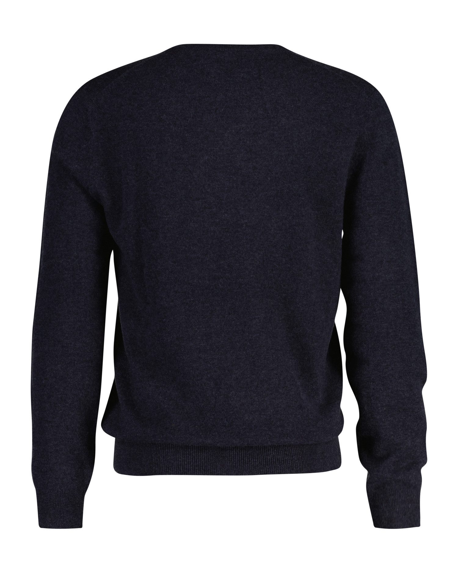 Gant V-Ausschnitt-Pullover EXTRAFINE LAMBSWOOL V-NECK mit Logostickerei günstig online kaufen