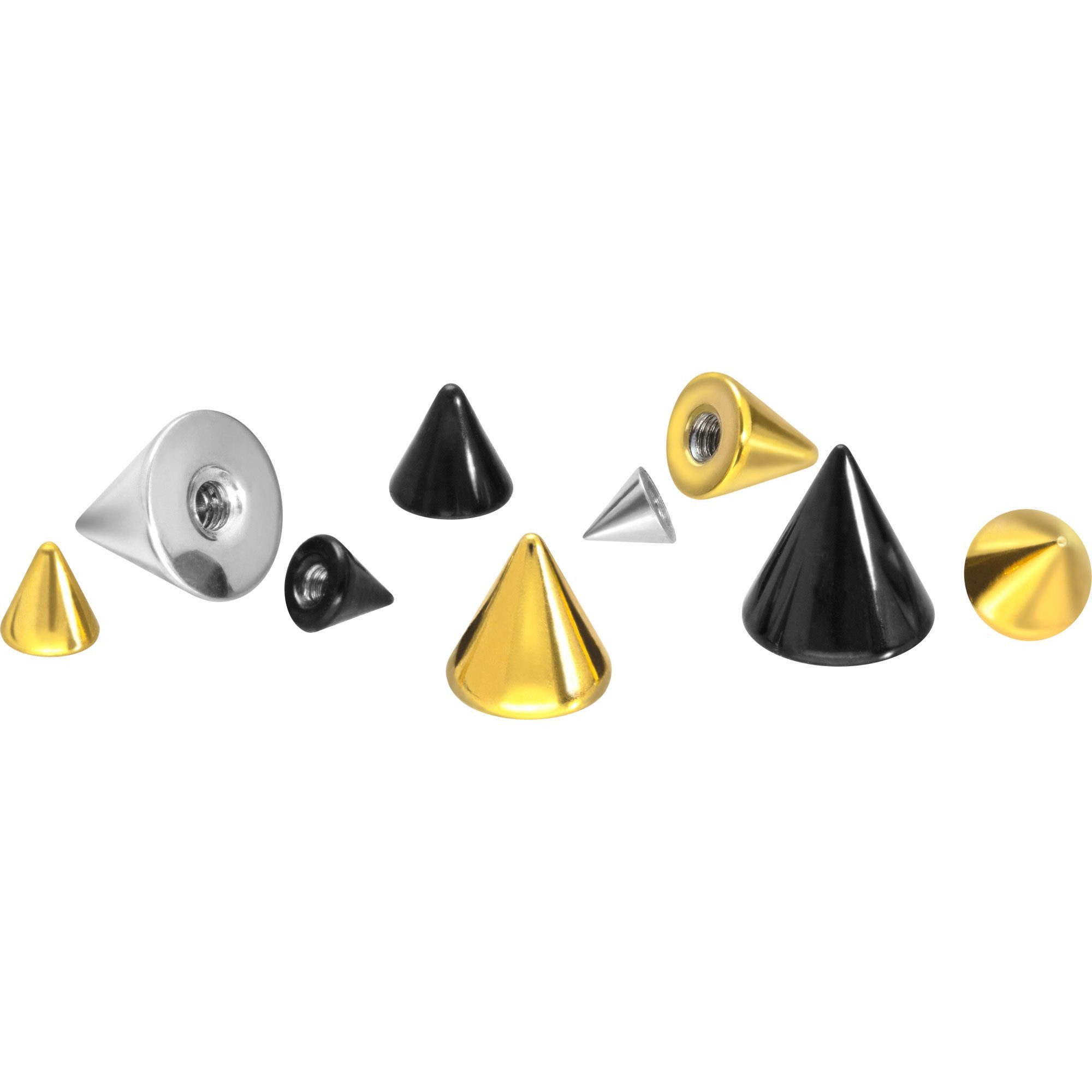 PIERCINGLINE Piercing-Set Chirurgenstahl Schraubspitze (Schraub-Aufsätze, 1 günstig online kaufen