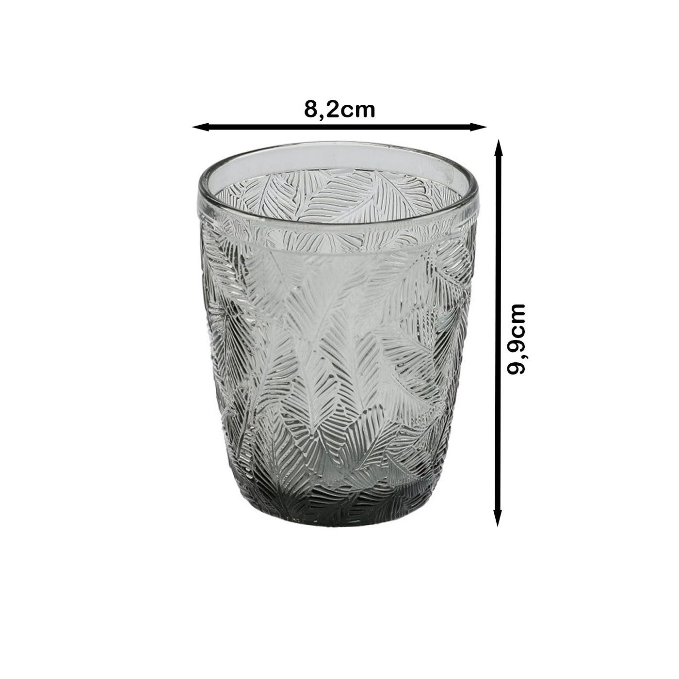 Testrut Glas Testrut Trinkglas Ray Grau, Glas