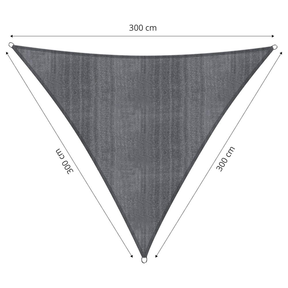 Lumaland Sonnensegel Dreieck 3 x 3 günstig online kaufen