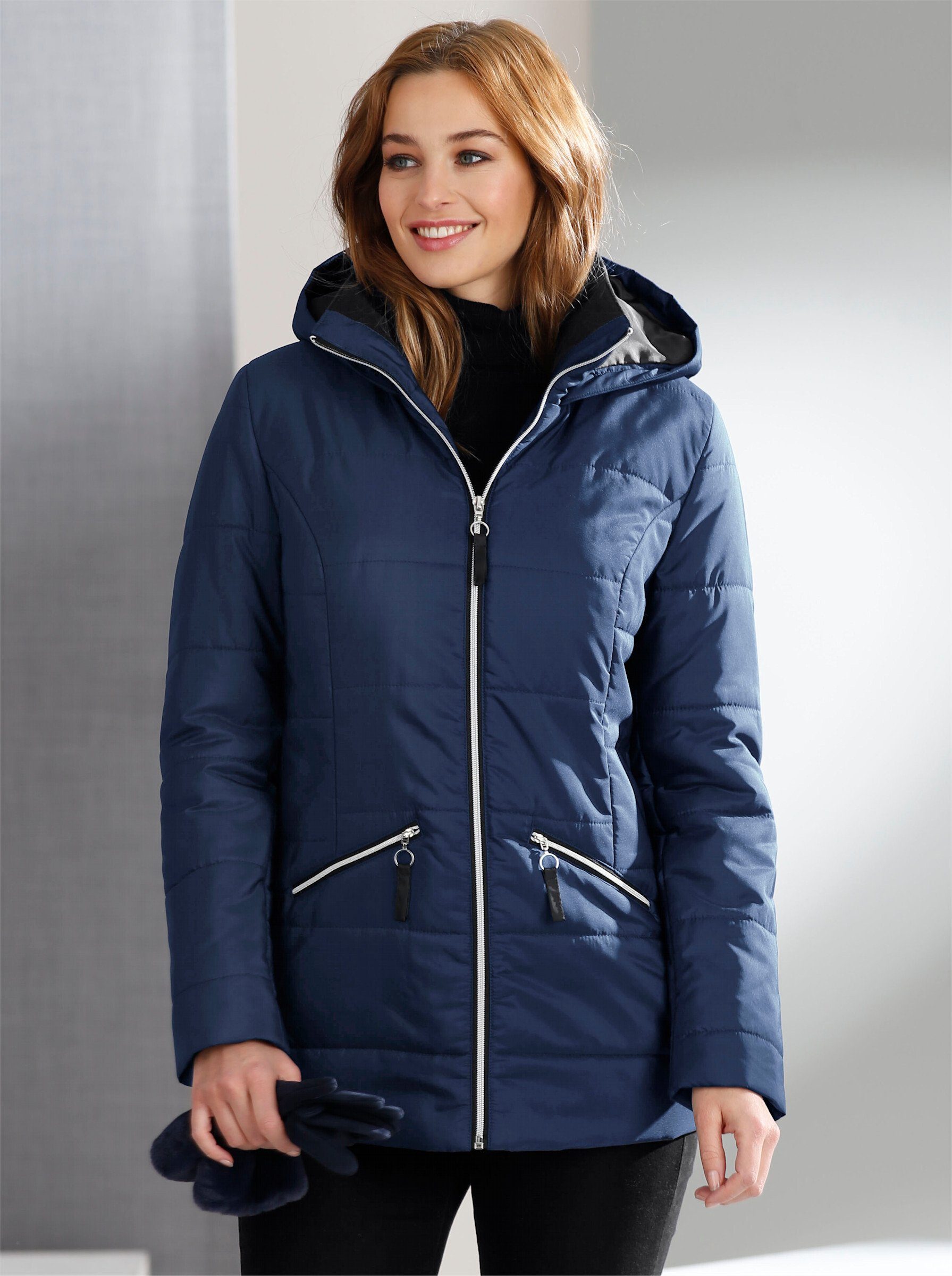 Sieh an! Allwetterjacke Steppjacke