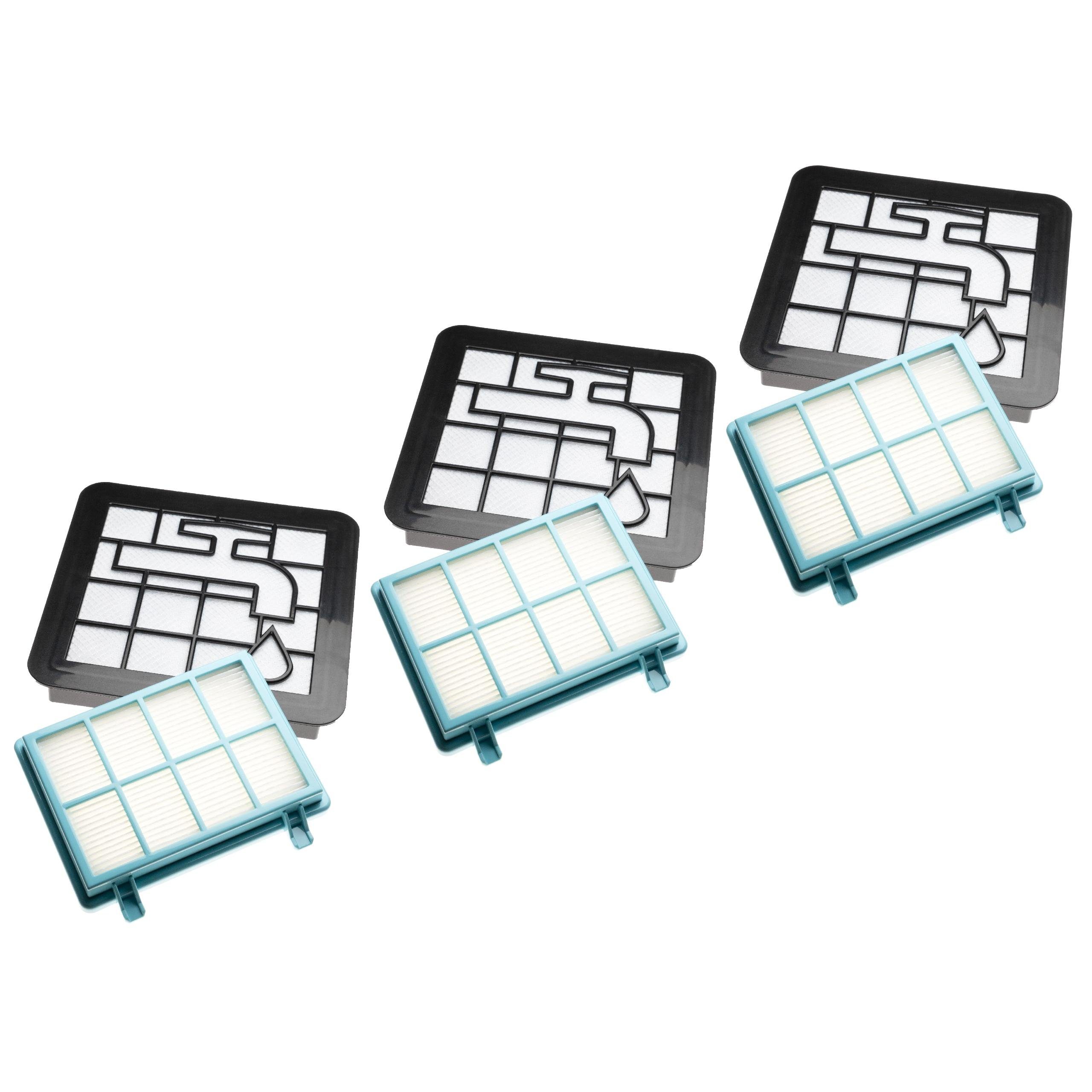 rs-products Filter-Set, >> universal Staubsaugerfilter-Set, bestehend aus:  1 x Mikro-Abluftfilter (Microfilter) und 1 x Motorschutzfilter zuschneidbar  für alle Staubsaugertypen
