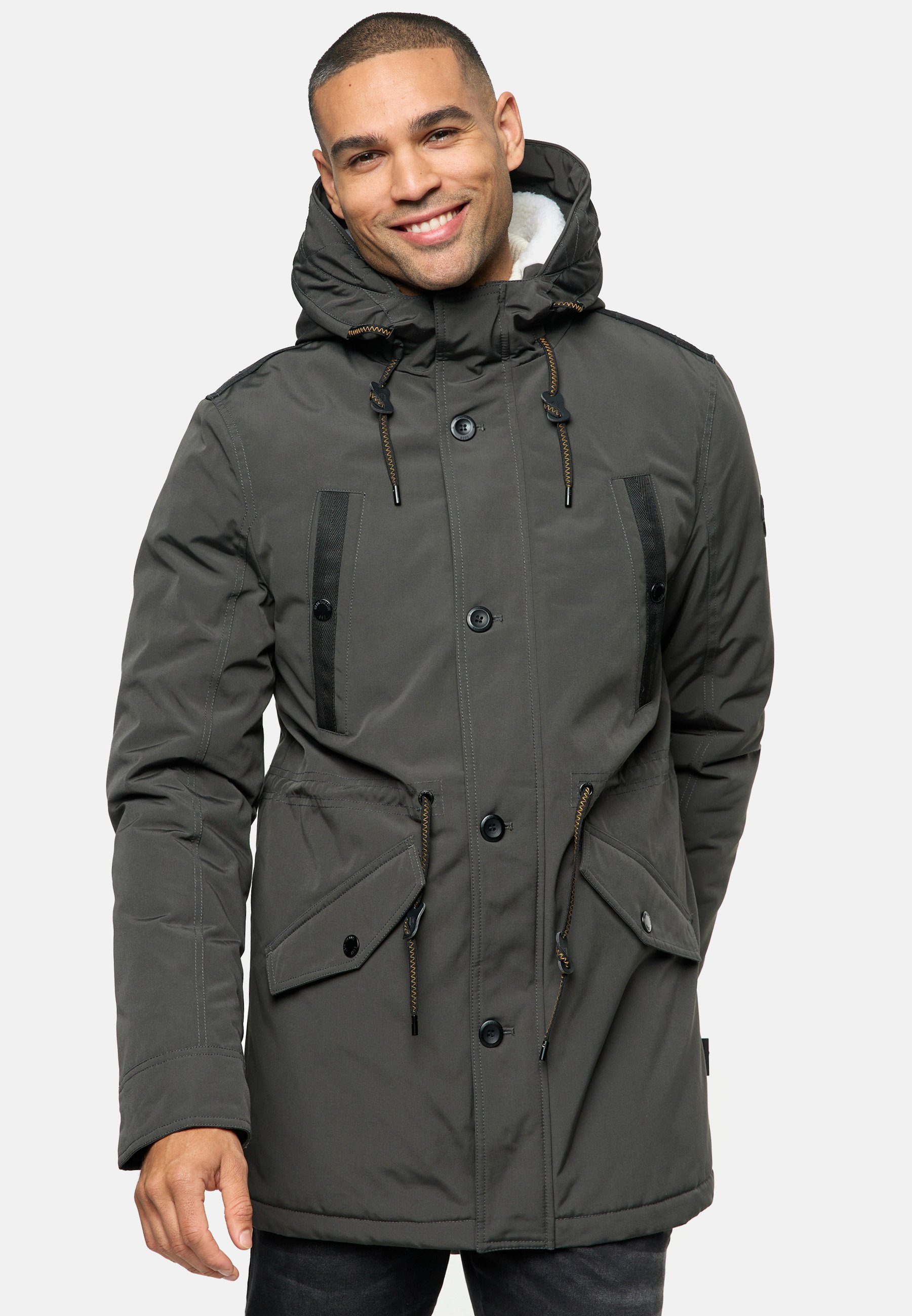 Indicode Parka INBenicio Raven