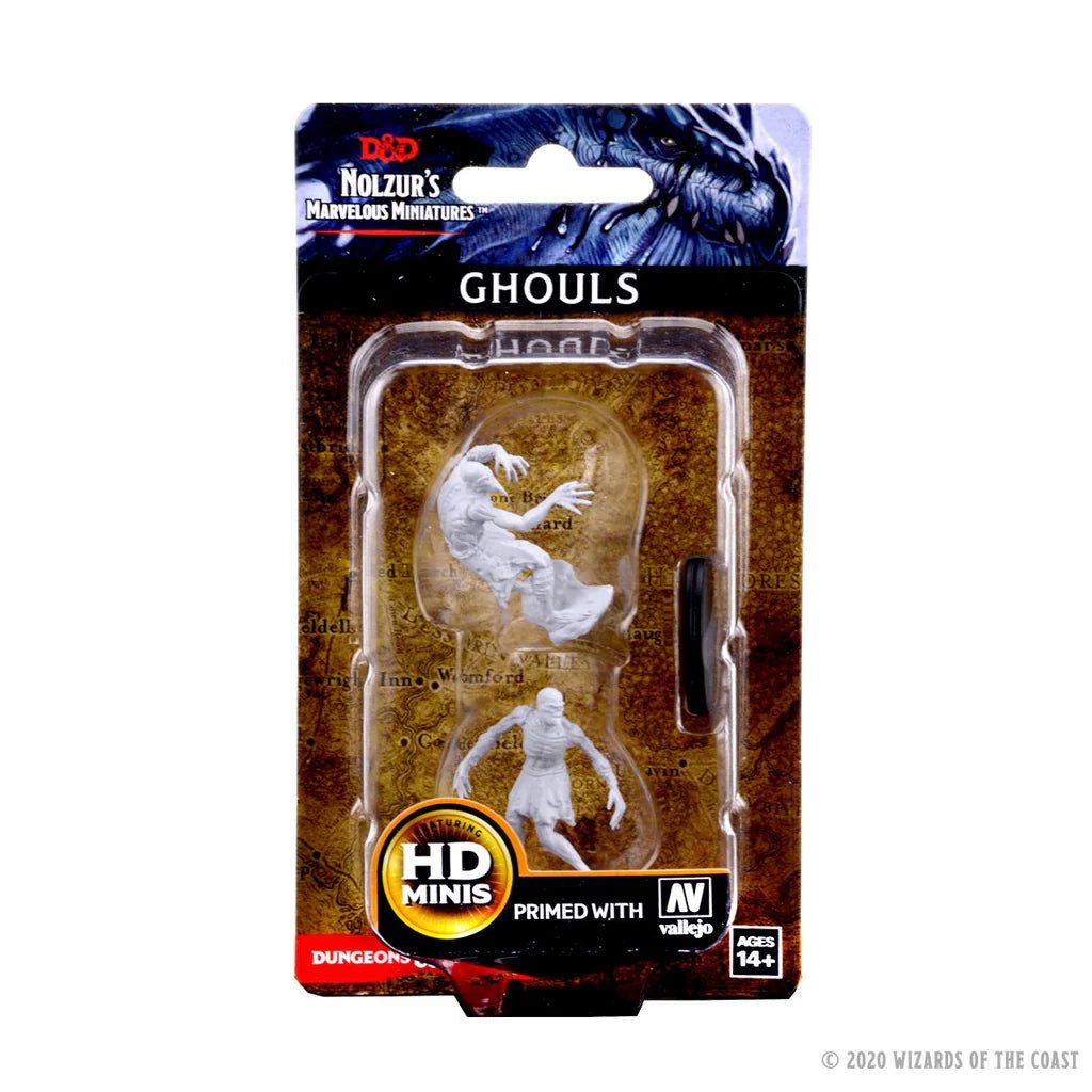 Spielfigur D&D Nolzur's Marvelous Unpainted Miniatures - Ghouls