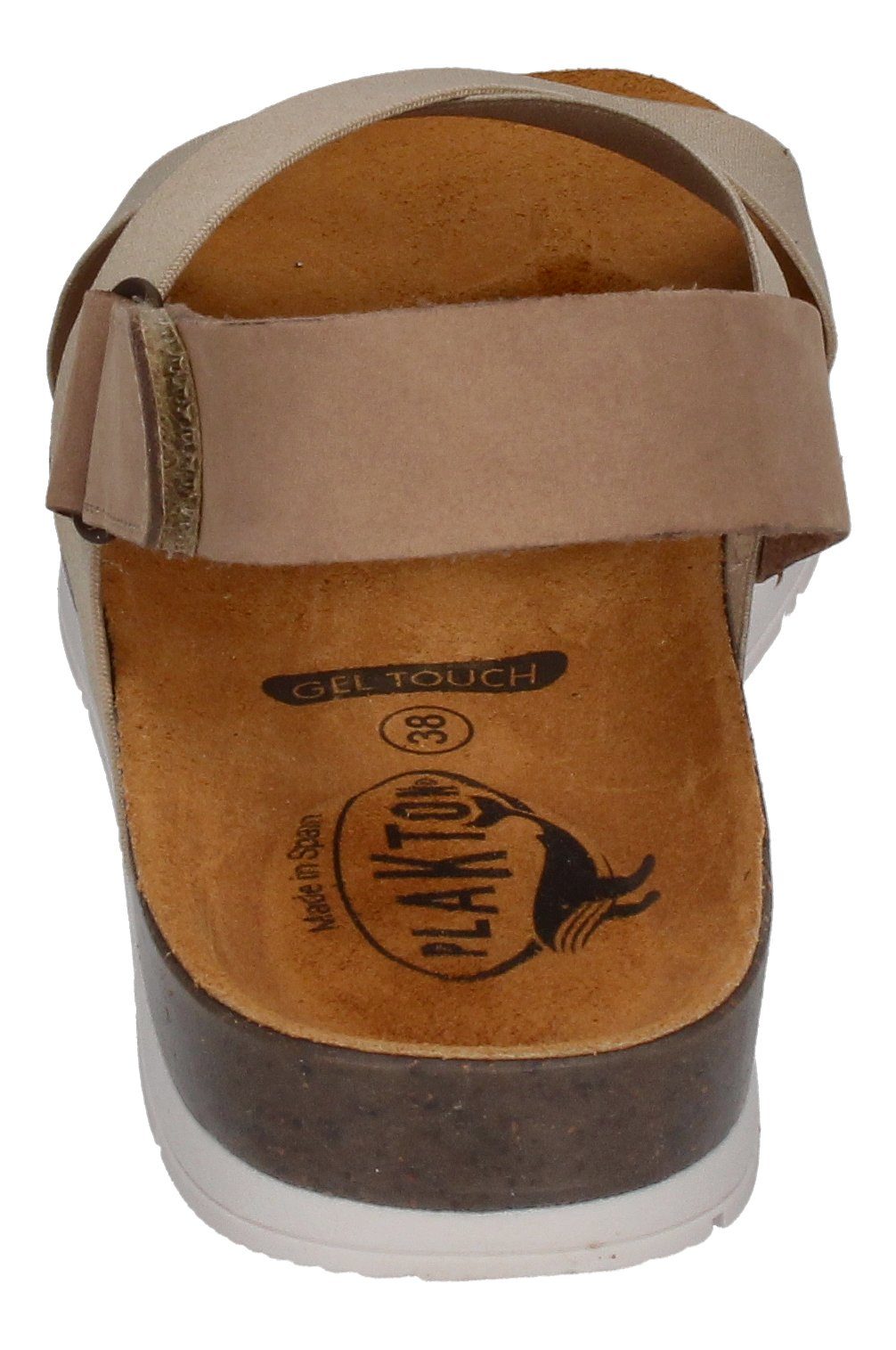 Taupe Plakton Riemchensandalette GEMA 565655