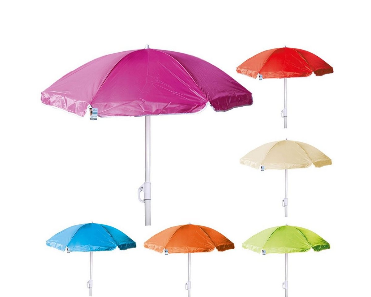 Thumbnail - Marabellas Shop Sonnenschirm Sonnenschirm Strandschirm 160cm knickbar Nylon versch. Farben