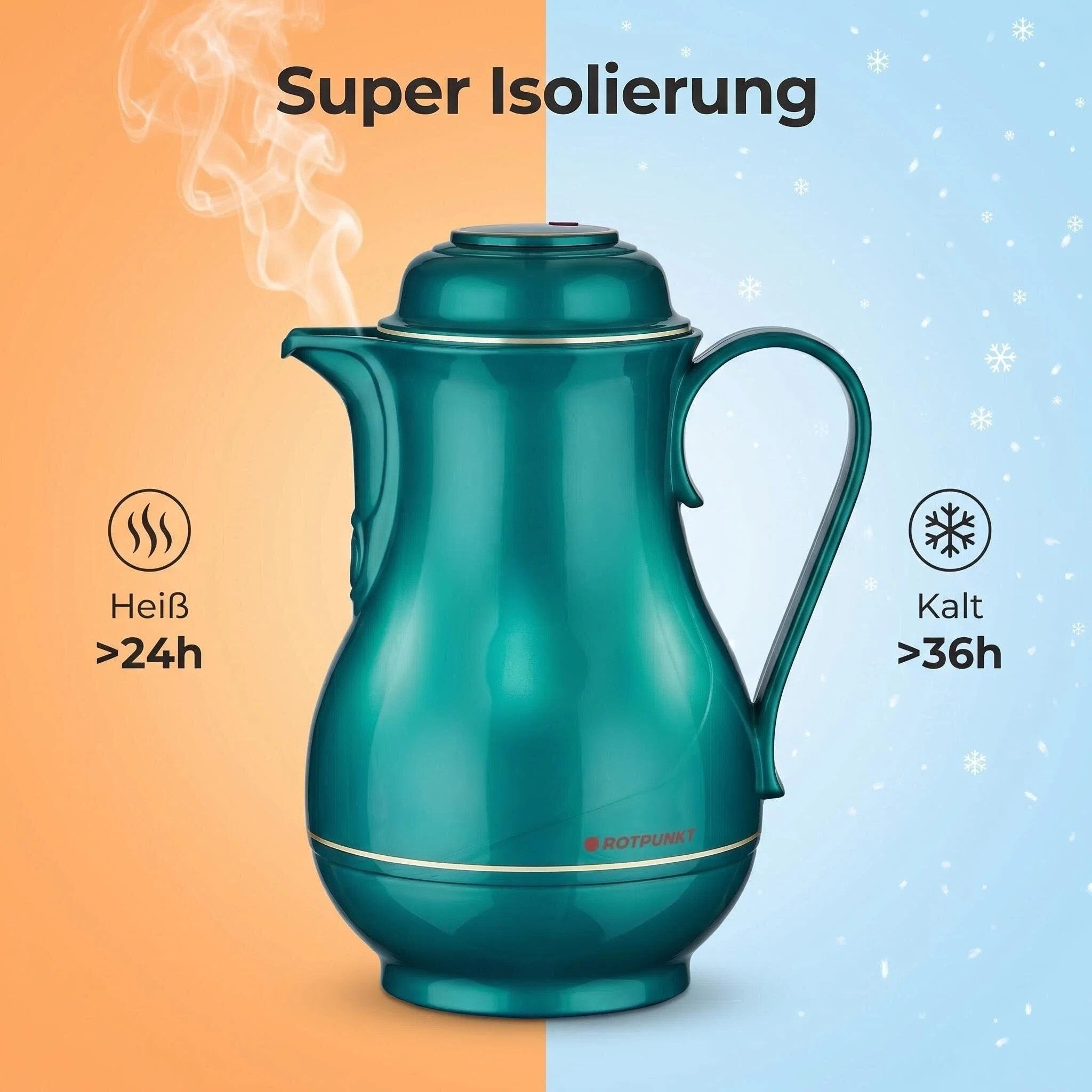 ROTPUNKT Isolierkanne CHRISTA 830, 1.2 l