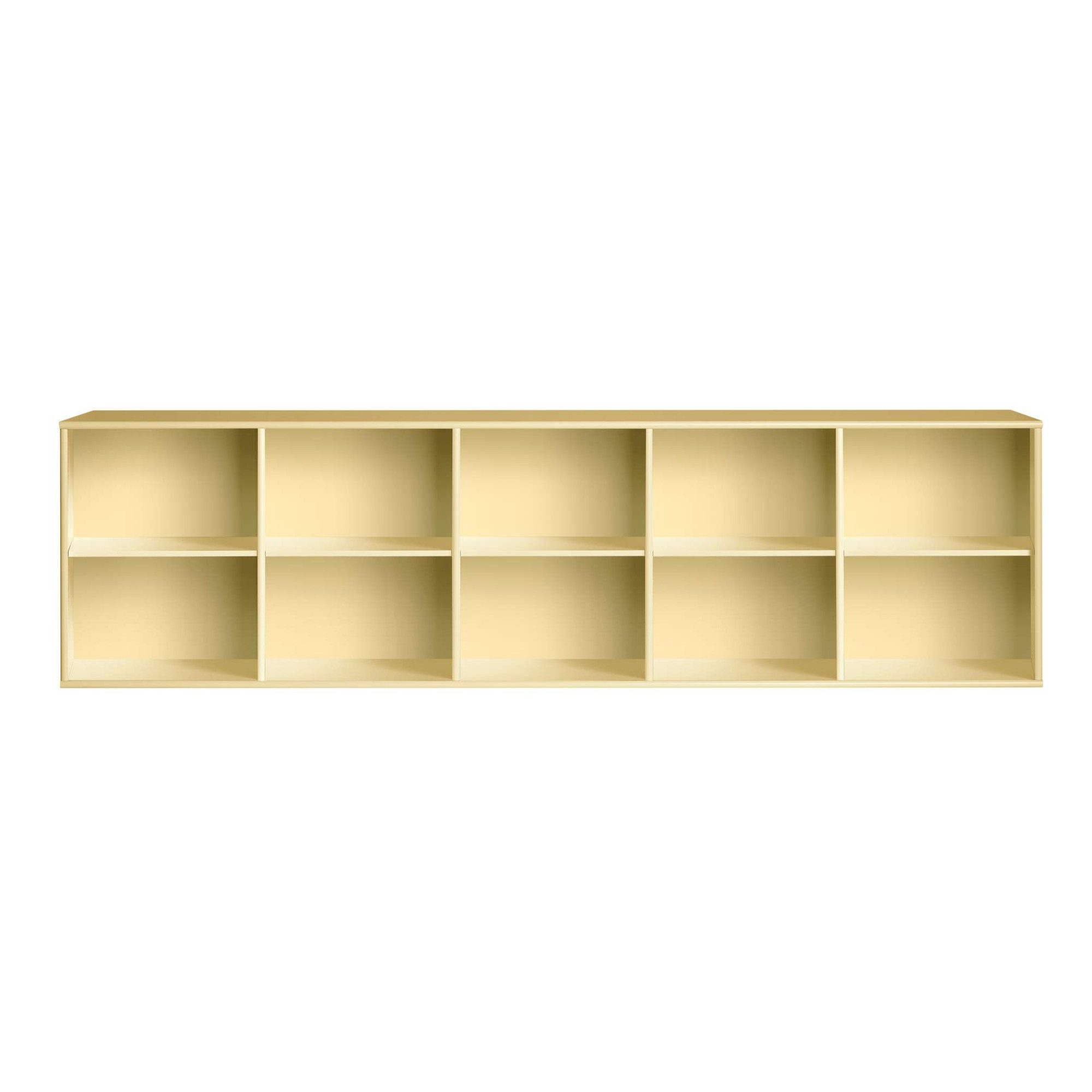 Hammel Furniture Sideboard Mistral, Hochwertig Bücherregal, Lowboard, hängend/stehend montierbar, mit 5 verstellbare Einlegeböden, B: 220 cm, anpassungsbar Designmöbel