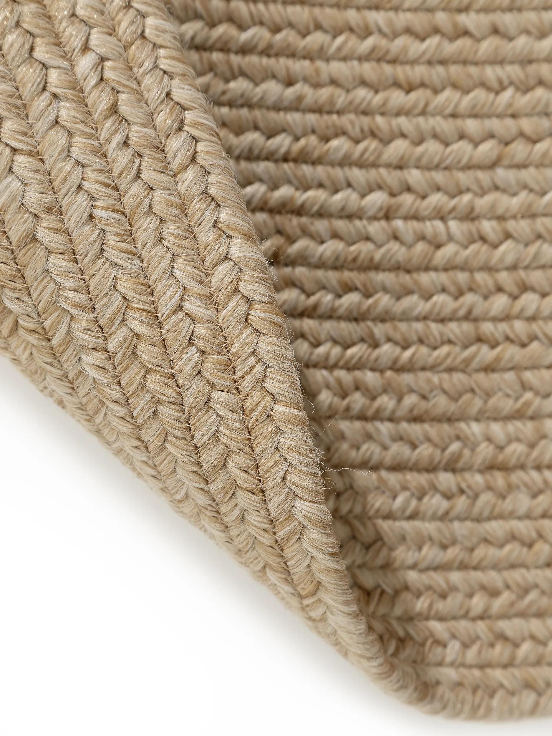 benuta Outdoorteppich Nandi, oval, Höhe: 5 mm, In- & Outdoorteppich, Robust für Garten, Terrasse, Balkon, Küche