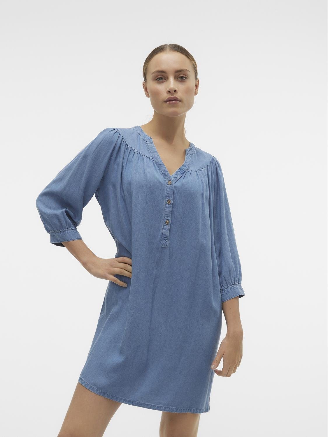 Vero Moda Minikleid VMBREE 3/4 LOOSE TUNIC GA