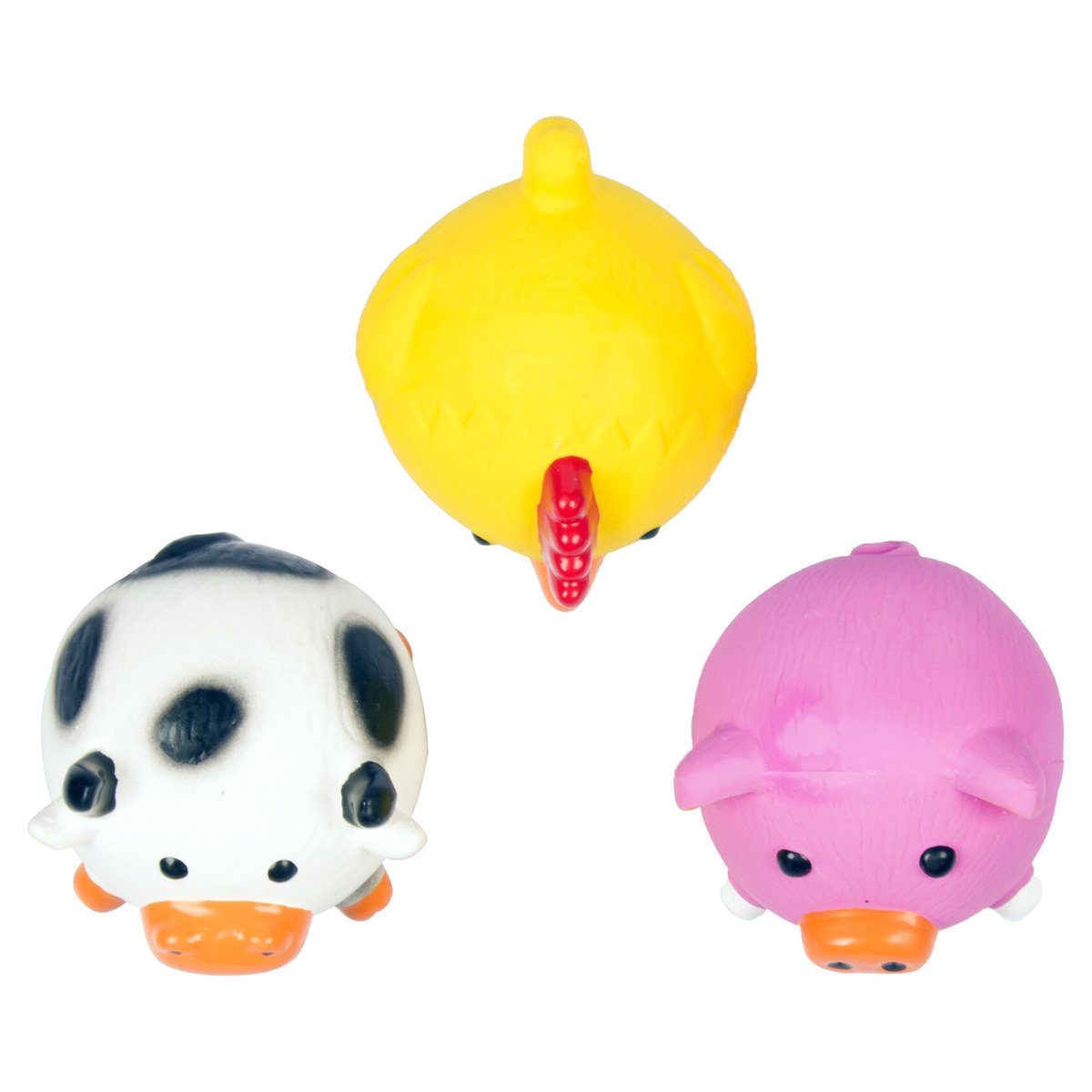 DUVO+ Tierball Hundespielzeug Latex Cow/Pig/Chicken Ball