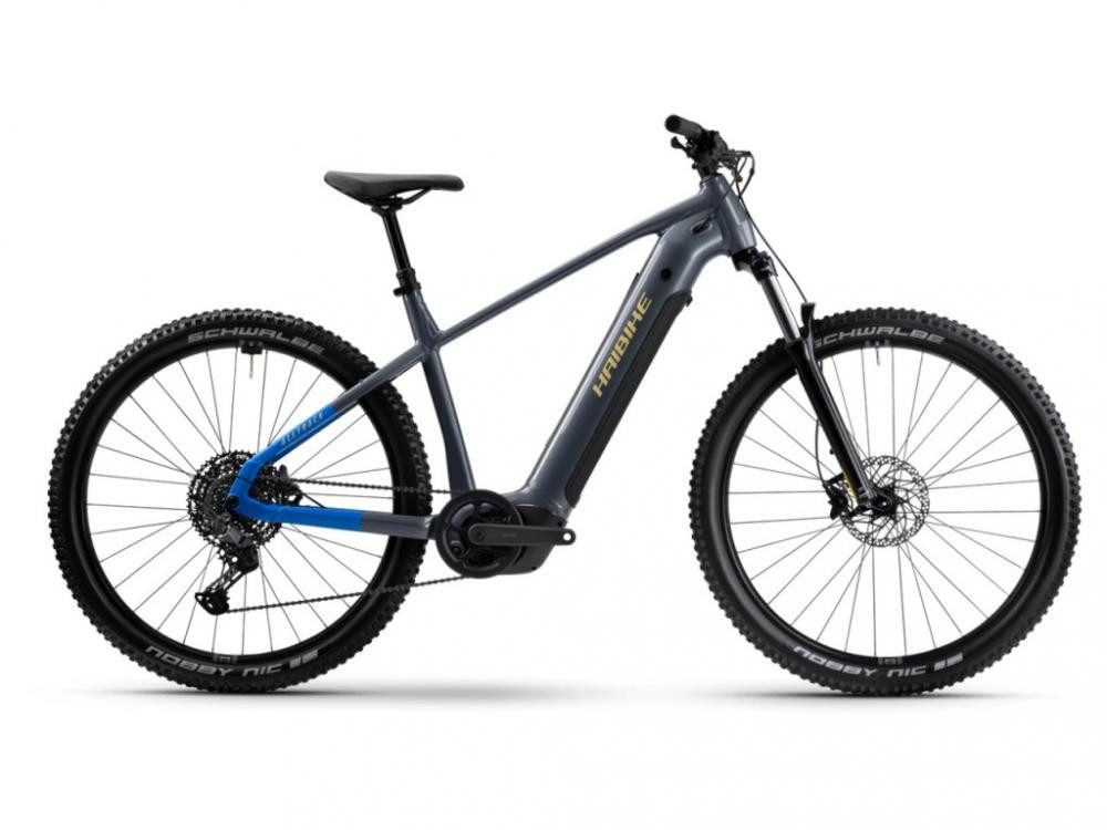 Haibike E-Bike ALLTRACK 6.5 29 i600Wh 11-G Cues 25 HB BCXP GL_grey/blue/yellow Rh M45