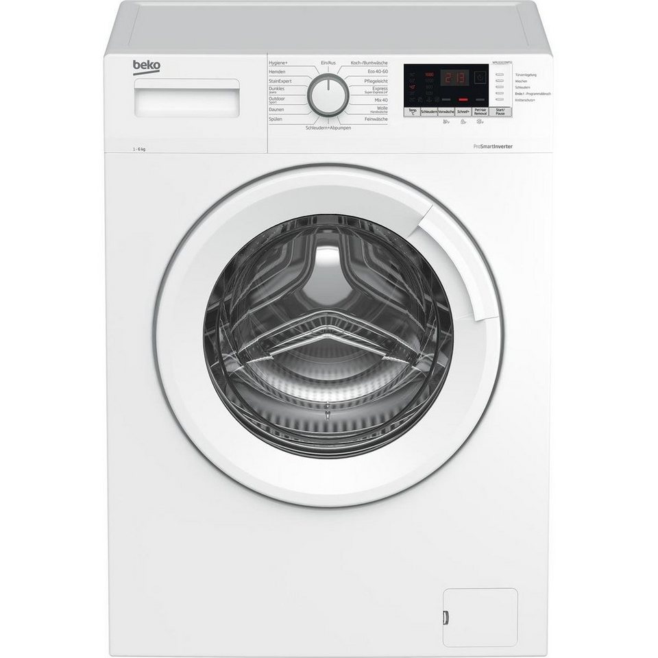 U/min 1600 BEKO WML61633NPS1, Waschmaschine