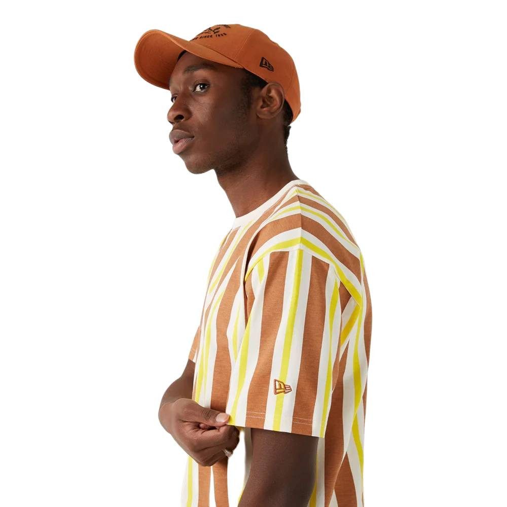 New Era T-Shirt T-Shirt New Era New York Yankees MBL Oversized Stripe (1-tlg) Nadelstreifen-Design