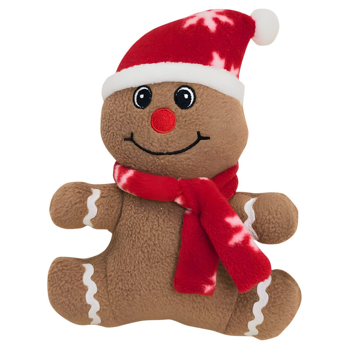 Nobby Tierkuscheltier Xmas Hundespielzeug Lebkuchenman aus Plüsch günstig online kaufen