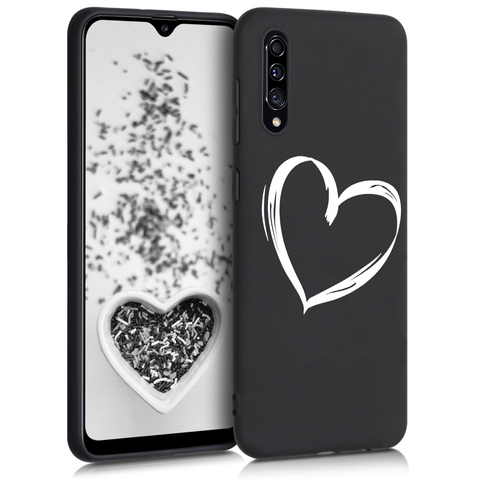 kwmobile Handyhülle kwmobile Hülle kompatibel mit Samsung Galaxy A30s - Handyhülle Silikon, Hülle kompatibel mit Samsung Galaxy A30s - Handyhülle Silikon Case