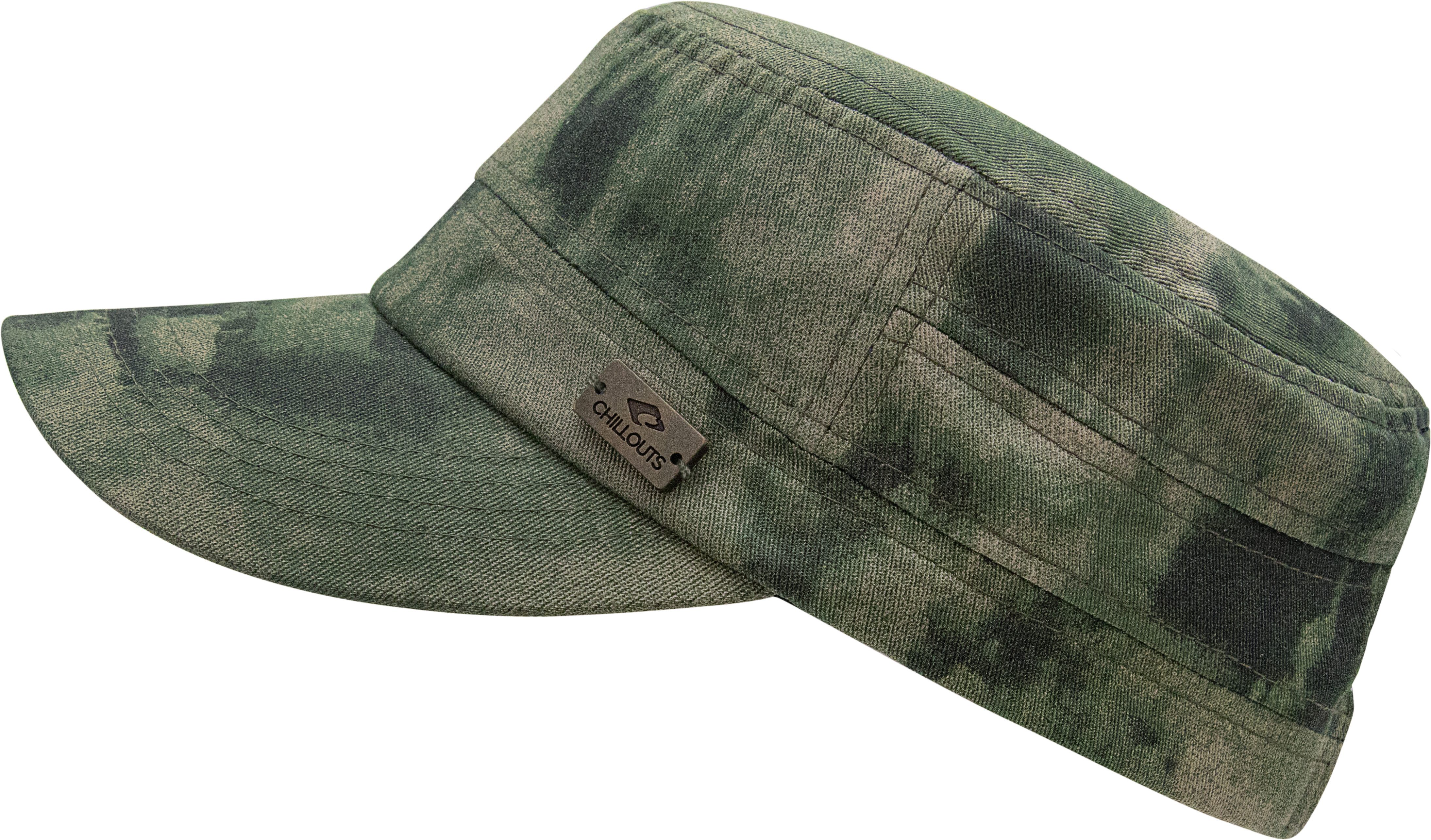 chillouts Army Cap Corrientes Hat atmungsaktiv, Formstabil, verstellbarer Verschluss