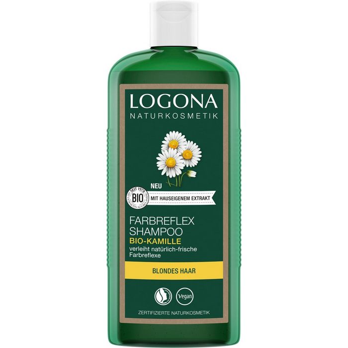 LOGONA Haarshampoo Logona Farbreflex Shampoo Blond Bio-Kamille