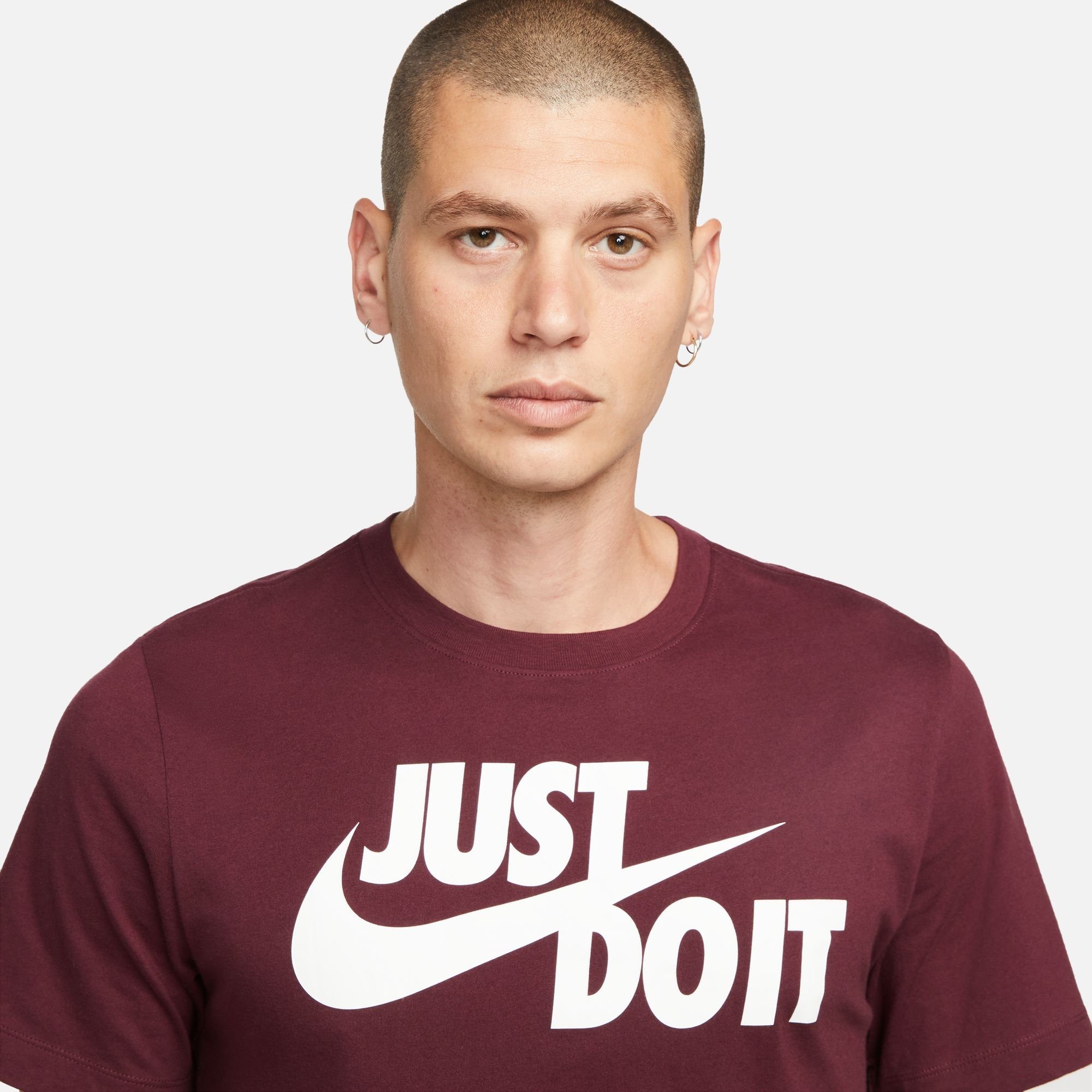 Nike T-SHIRT T-Shirt MEN'S Sportswear NIGHT JDI MAROON