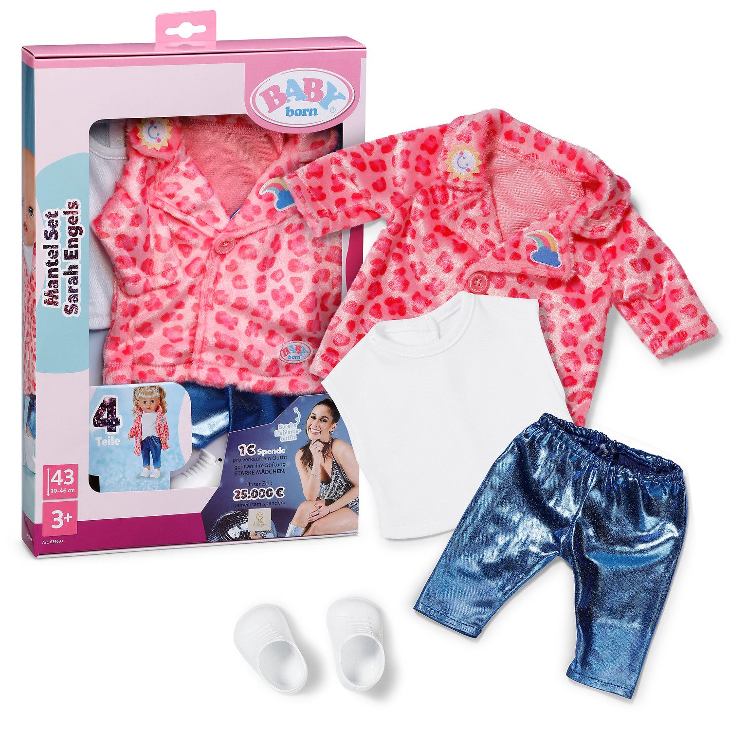 Baby Born Puppenkleidung Coat Set Sarah Engels 43 cm