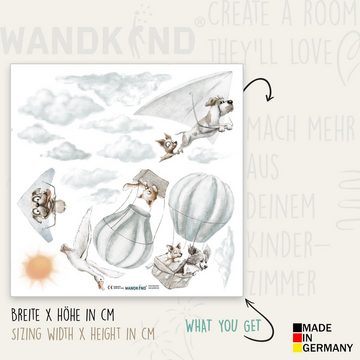 WANDKIND Wandtattoo Fliegende Tiere V374, Wieder ablösbar