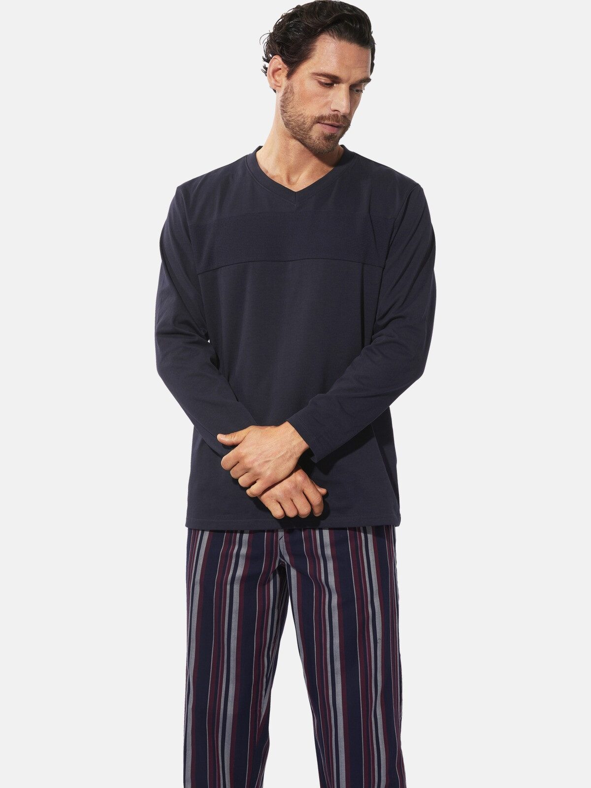 Babista Pyjamaoberteil CARMINO mit Waffelstruktur günstig online kaufen