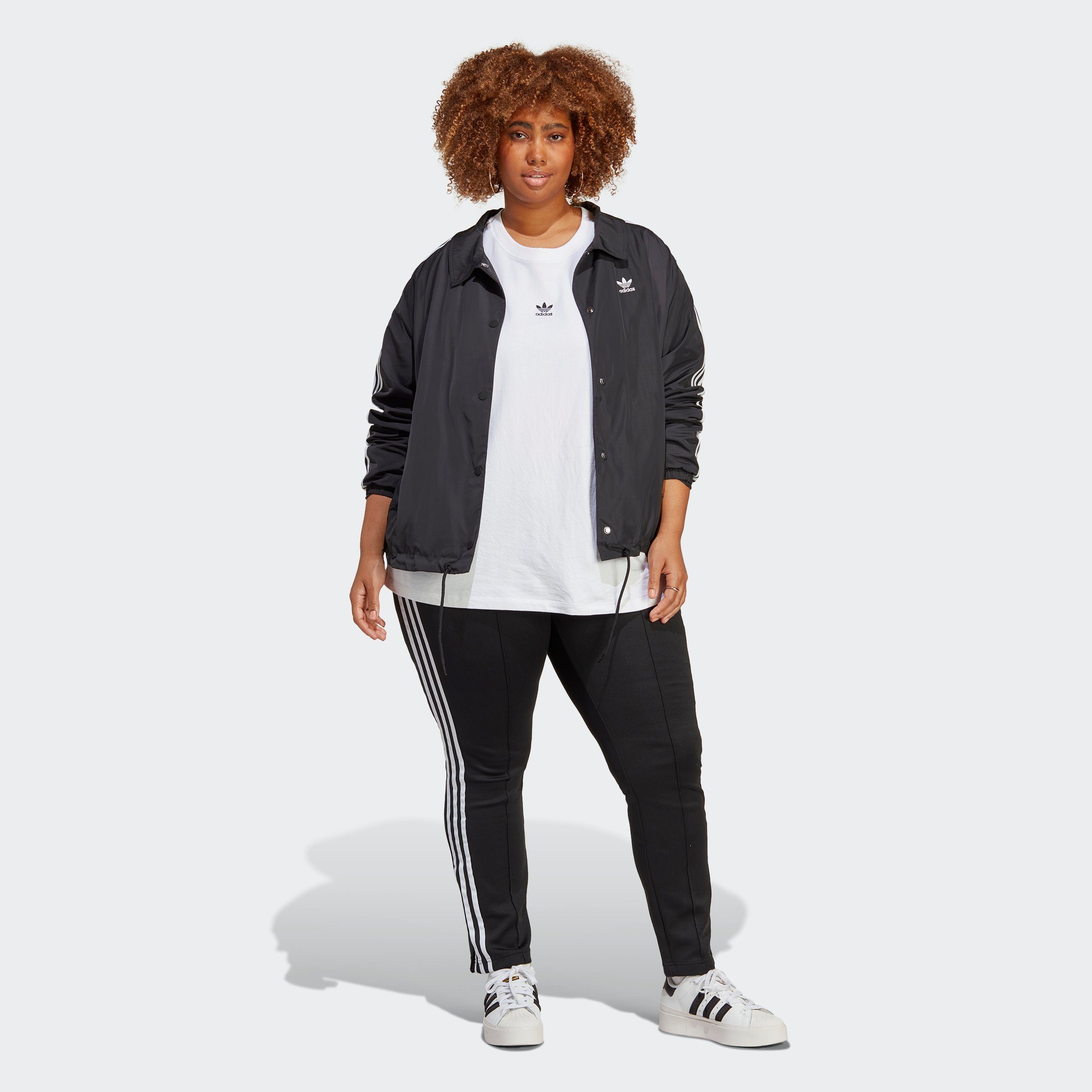 ADICOLOR Outdoorjacke adidas CLASSICS Originals 3STREIFEN COACH Black