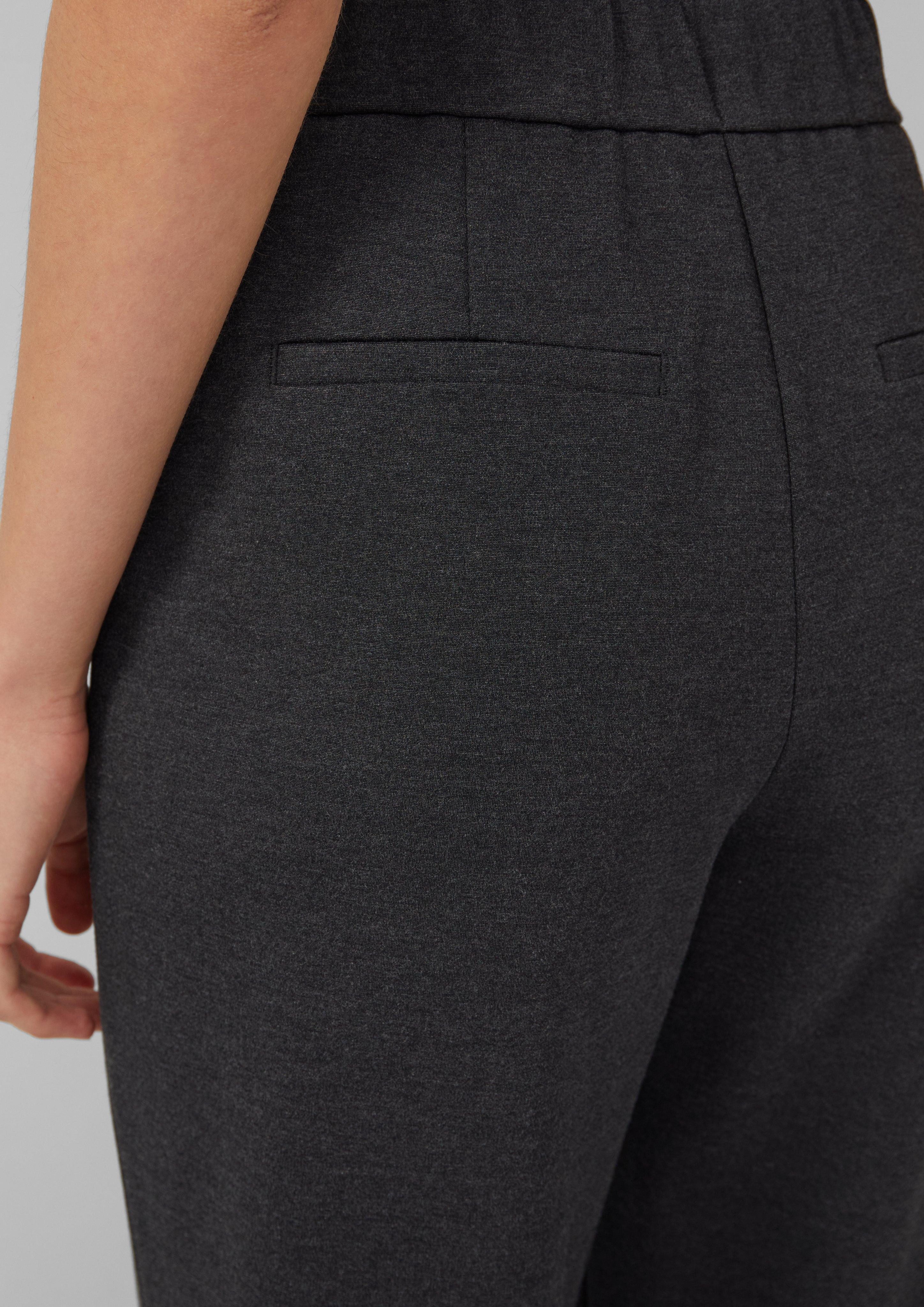 s.Oliver Stoffhose Interlock-Jogpants mit Straight Leg günstig online kaufen