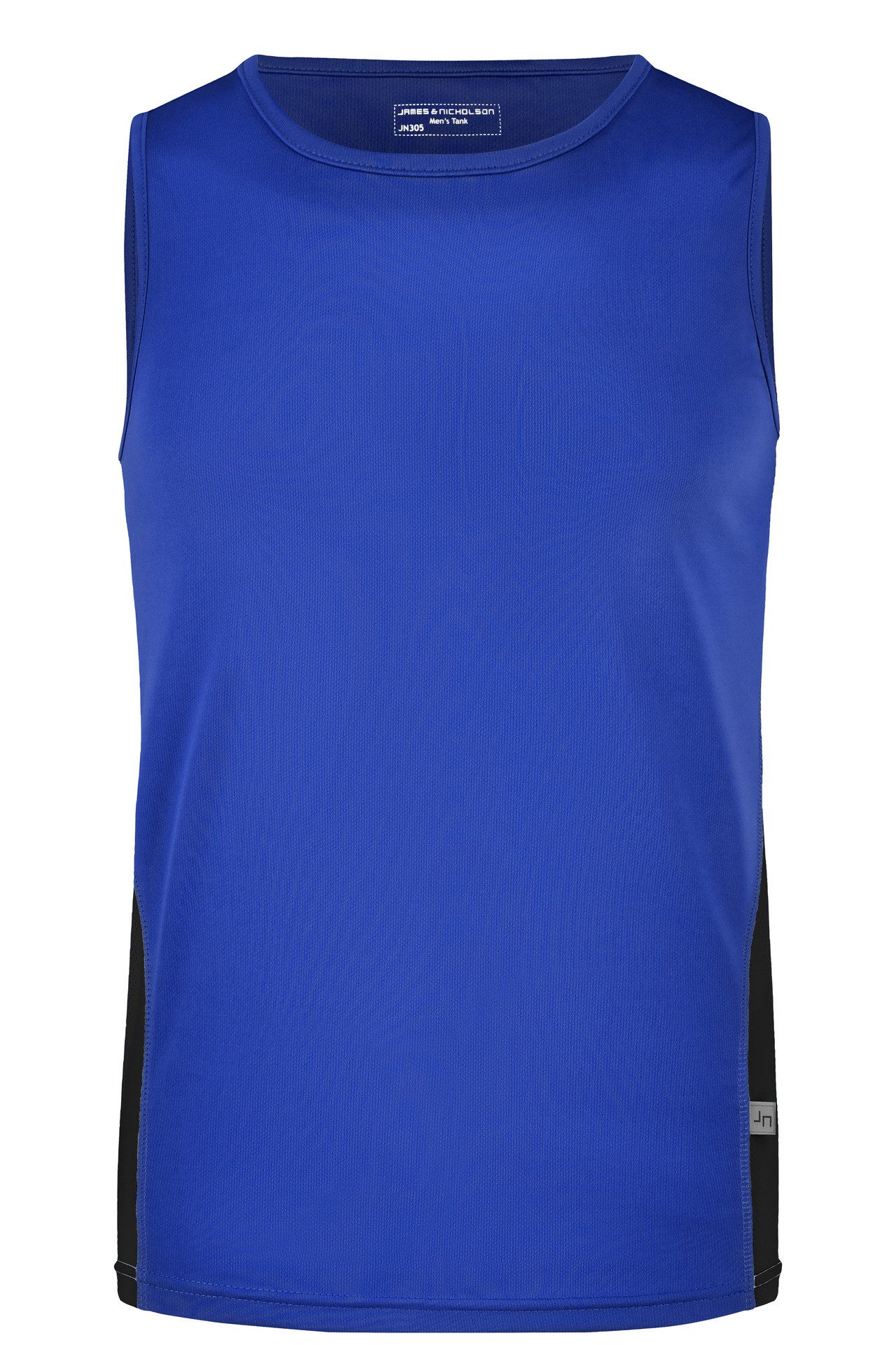 James & Nicholson Lauftop Doppelpack Herren Lauftop Topcool Tanktop mit Rundhalsausschnitt JN305 (Doppelpack, 2er-Pack) Atmungsaktiv, feuchtigkeitsregulierend und schnell trocknend
