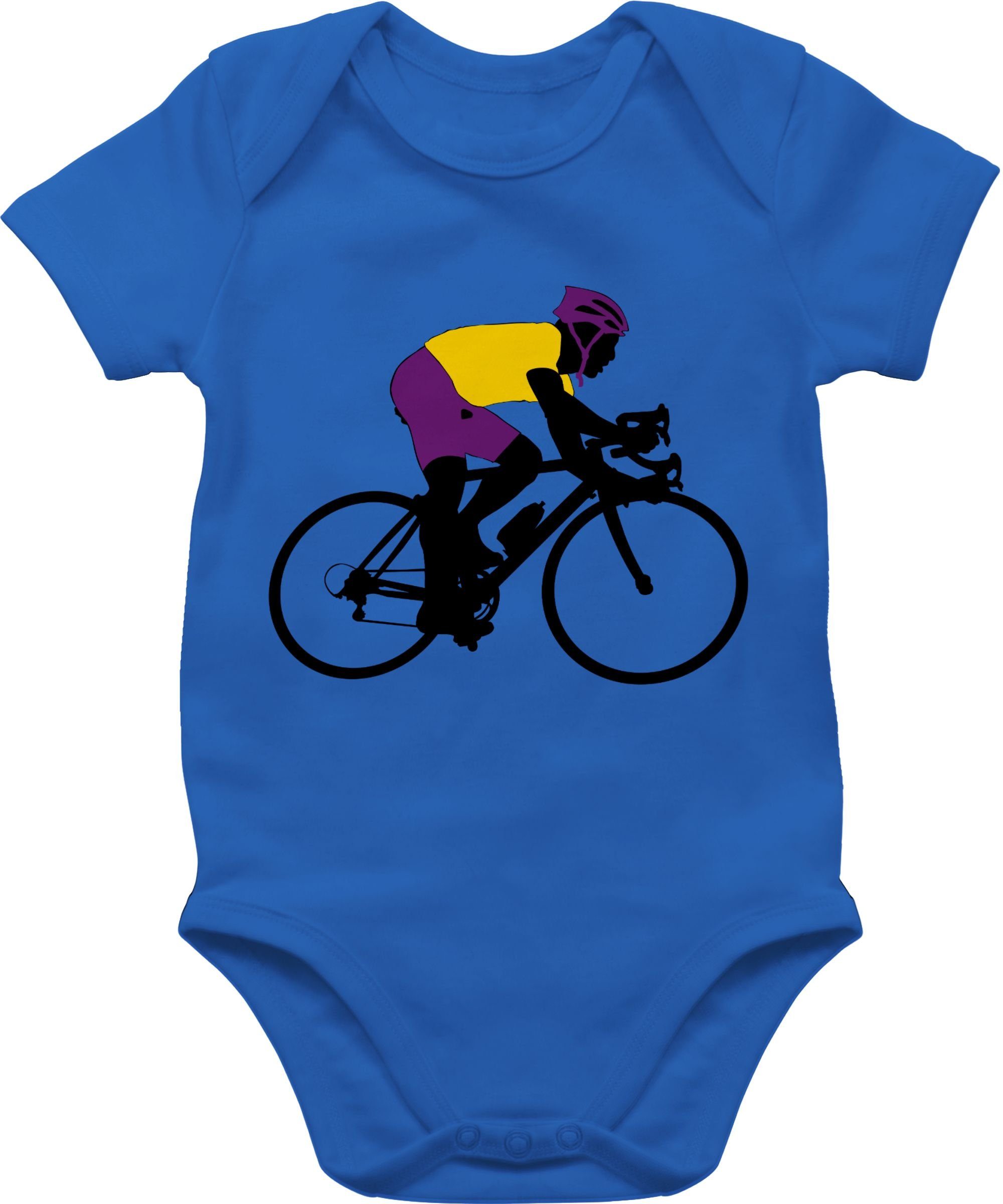Shirtracer Shirtbody Rennrad Triathlon - Sport & Bewegung Baby - Baby Body  Kurzarm rennrad - lustige bodys baby - babybody mit spruch - biker strampler