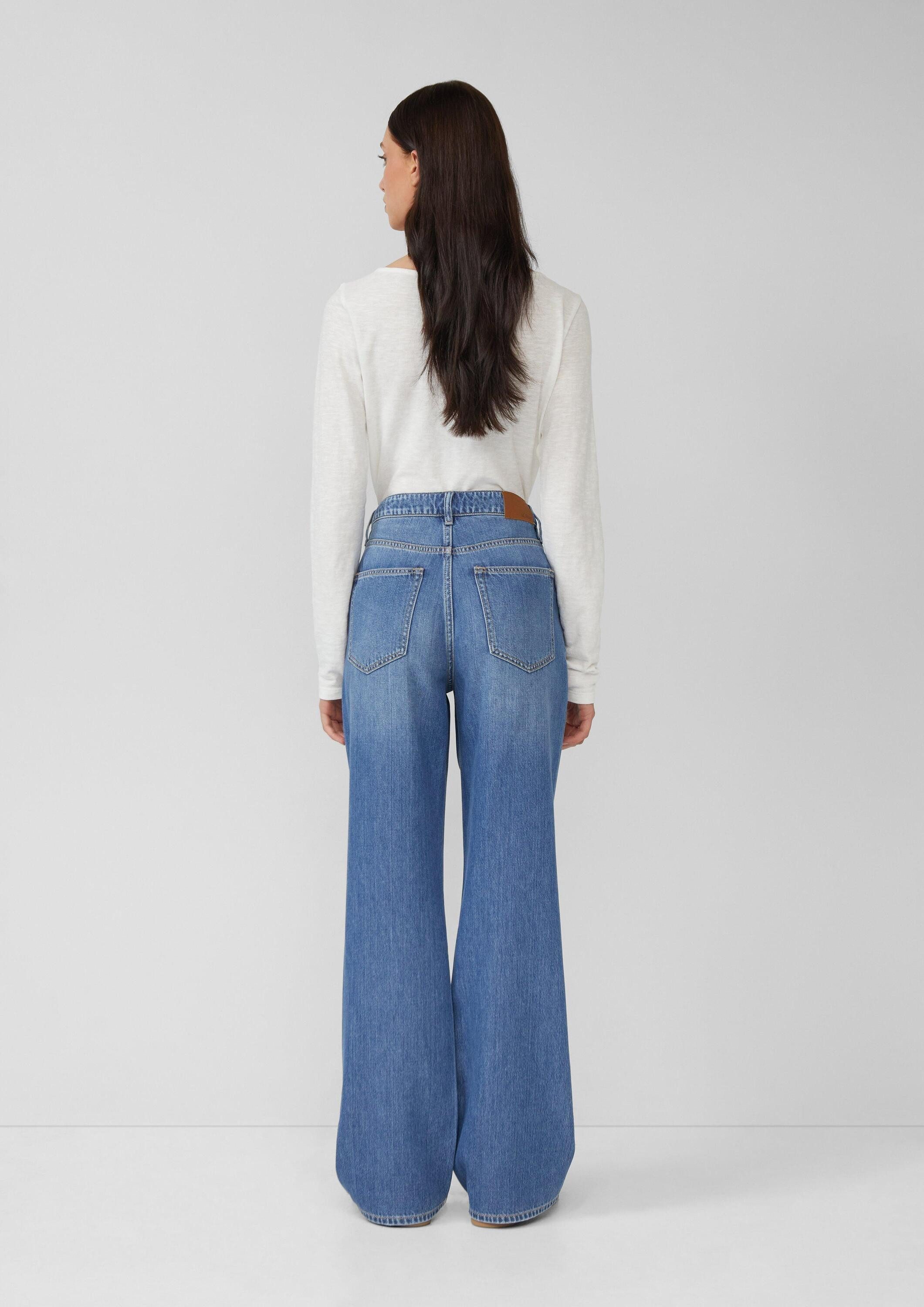 s.Oliver Regular-fit-Jeans Jeans-Hose BETH Beth Boyfriend / Relaxed Fit / Mid Rise / Straight Leg