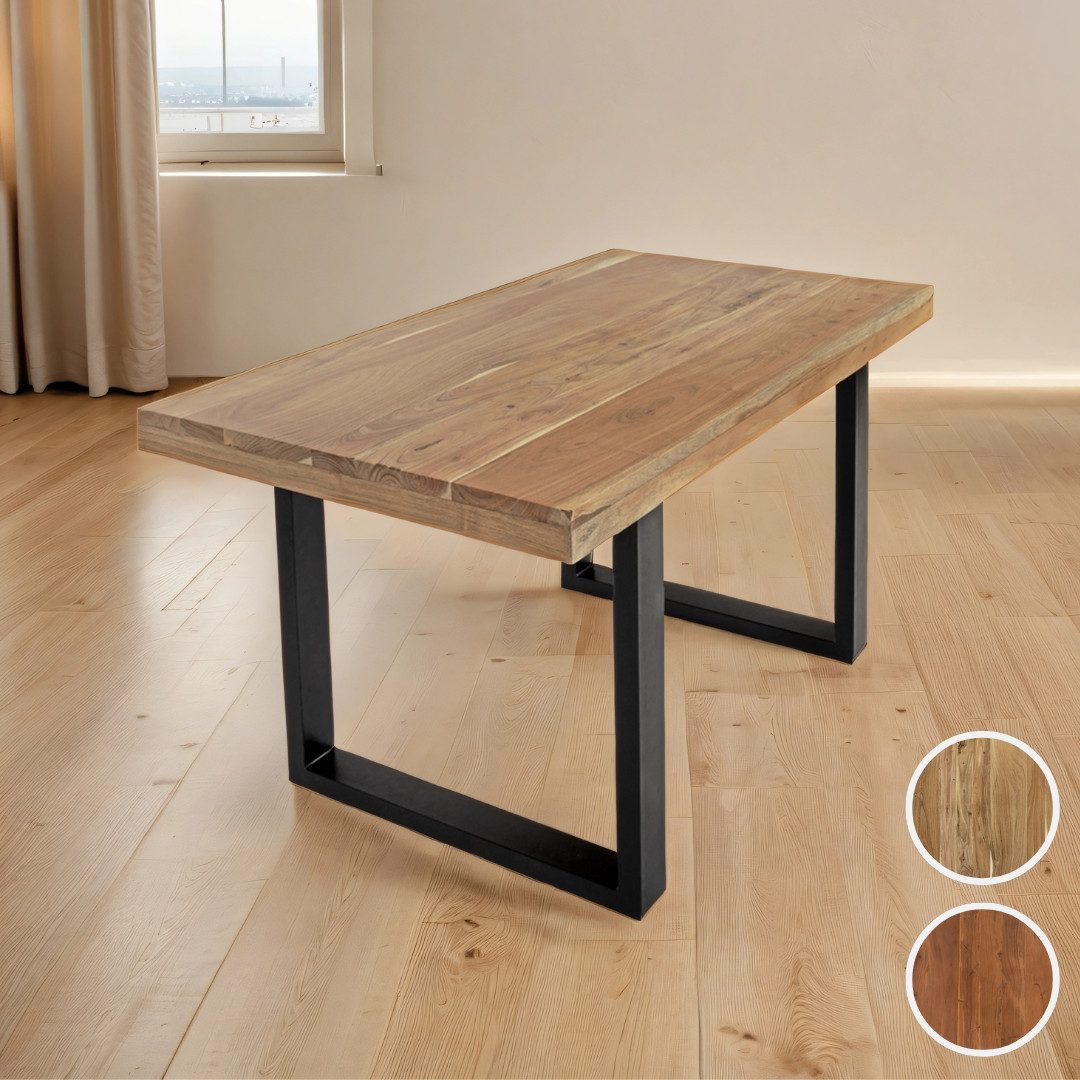 SAM® Esstisch Pearl, Akazienholz, gerade Kante, günstig online kaufen