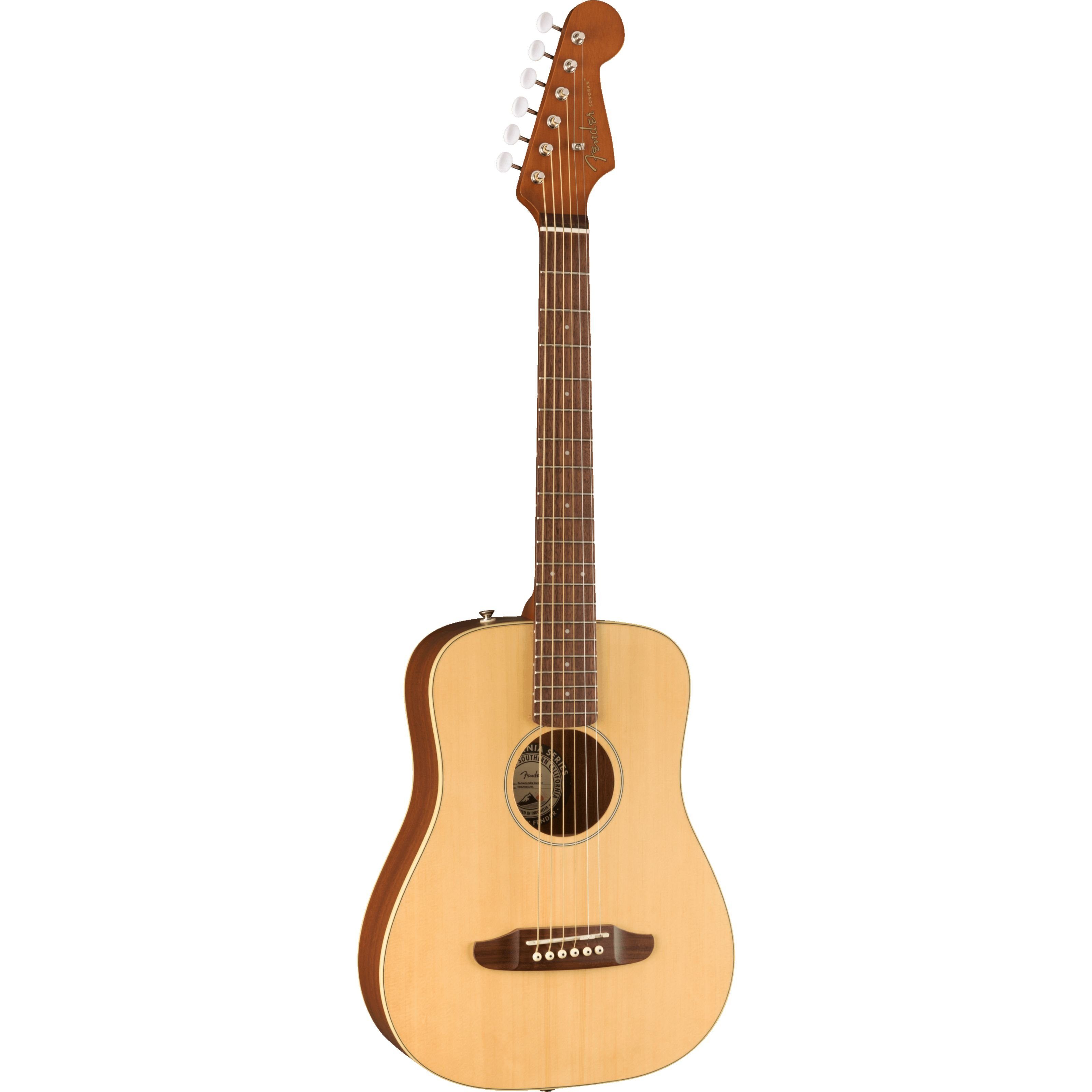 Fender Redondo - Mini Spielzeug-Musikinstrument, Westerngitarre Natural