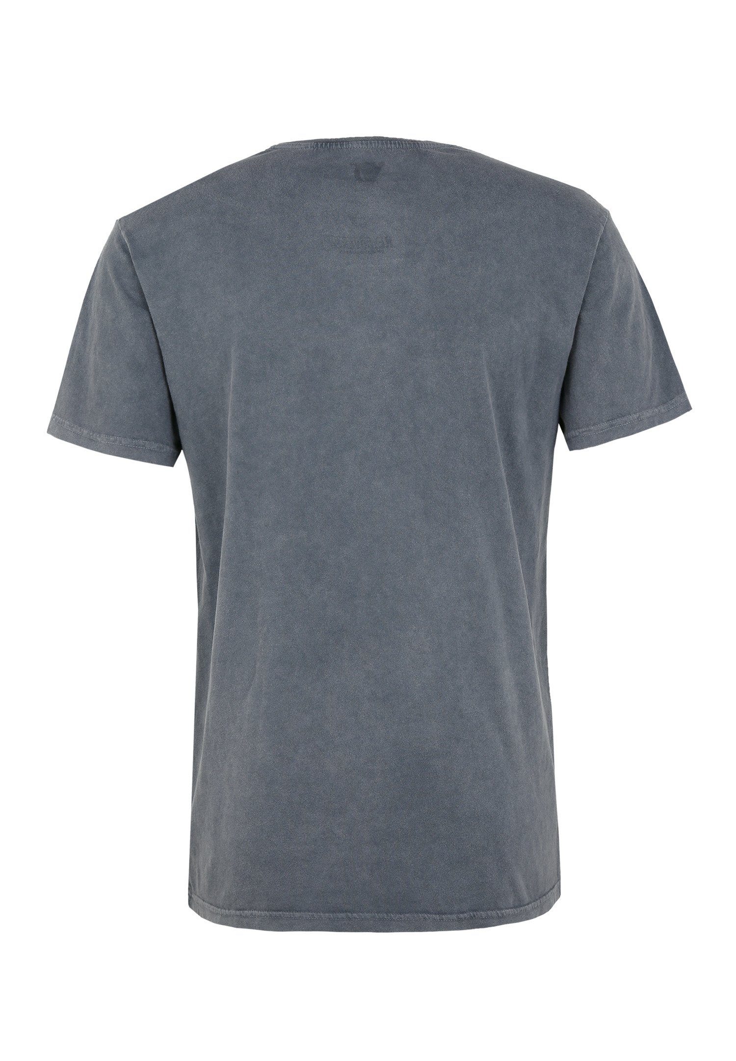 GOTS Grey T-Shirt Pint Washed zertifizierte Recovered Guinness Chest Bio-Baumwolle