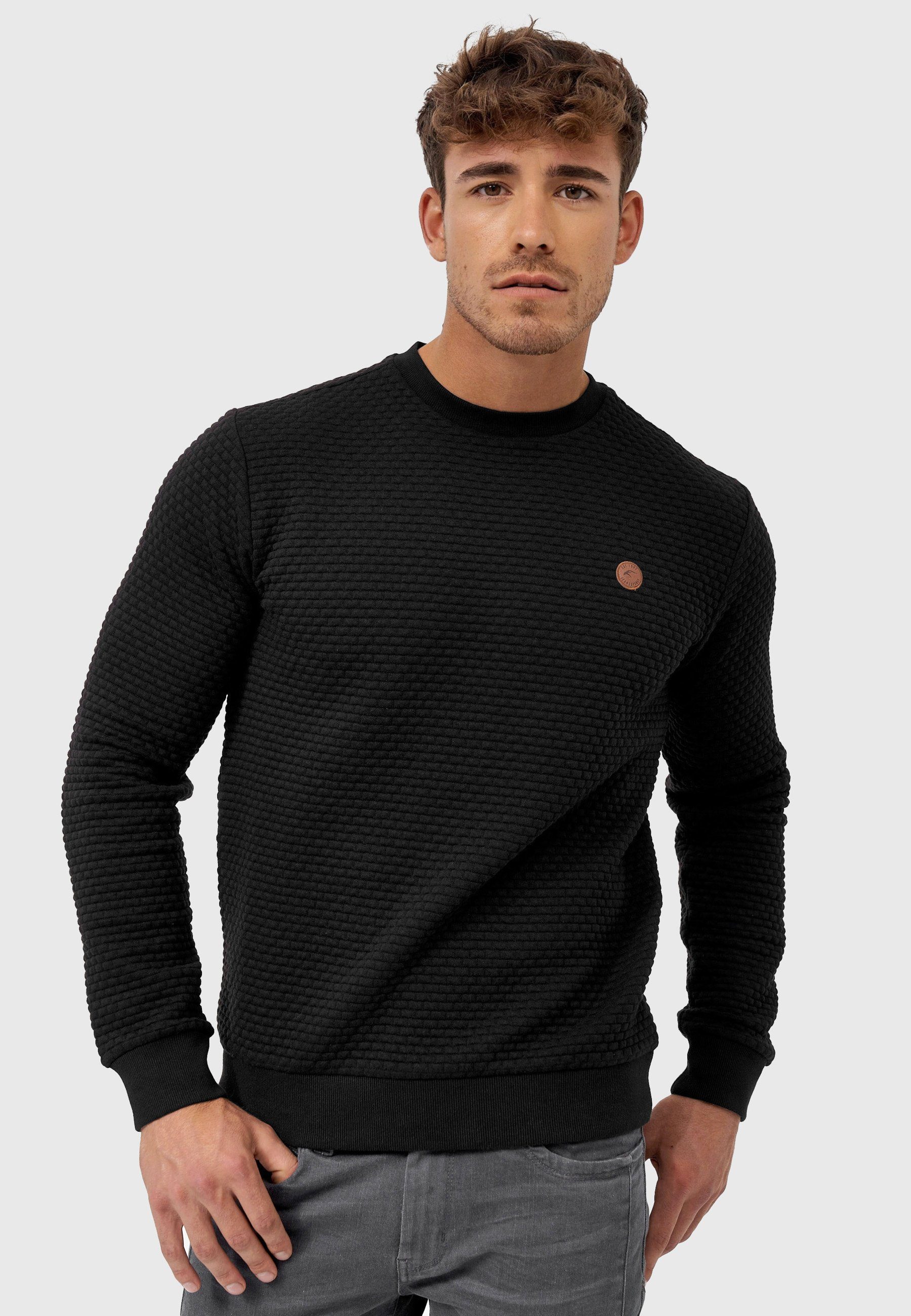 Indicode Sweater Dash Black