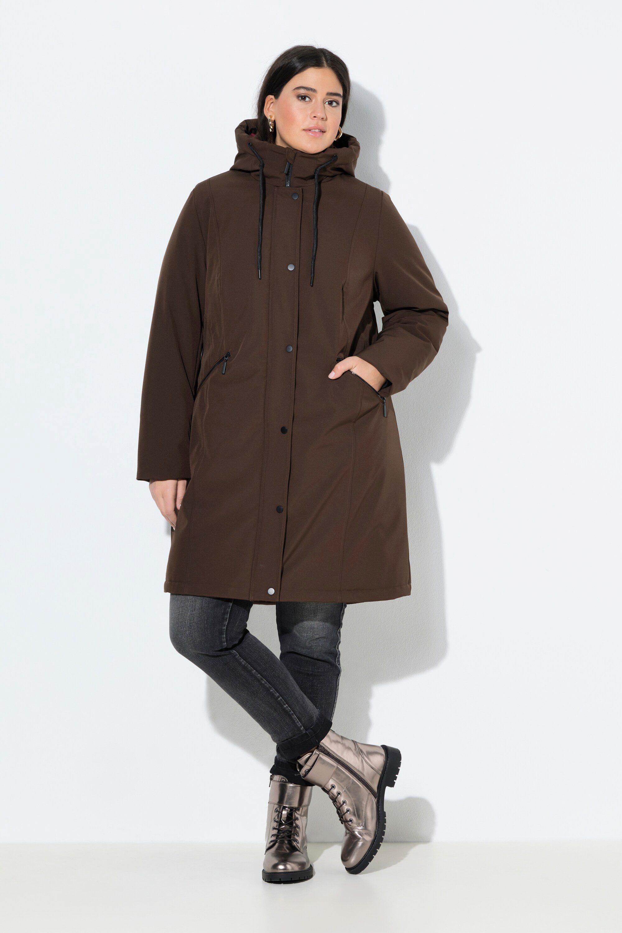 Ulla Popken Funktionsjacke HYPRAR Funktionsjacke wasserabweisend günstig online kaufen