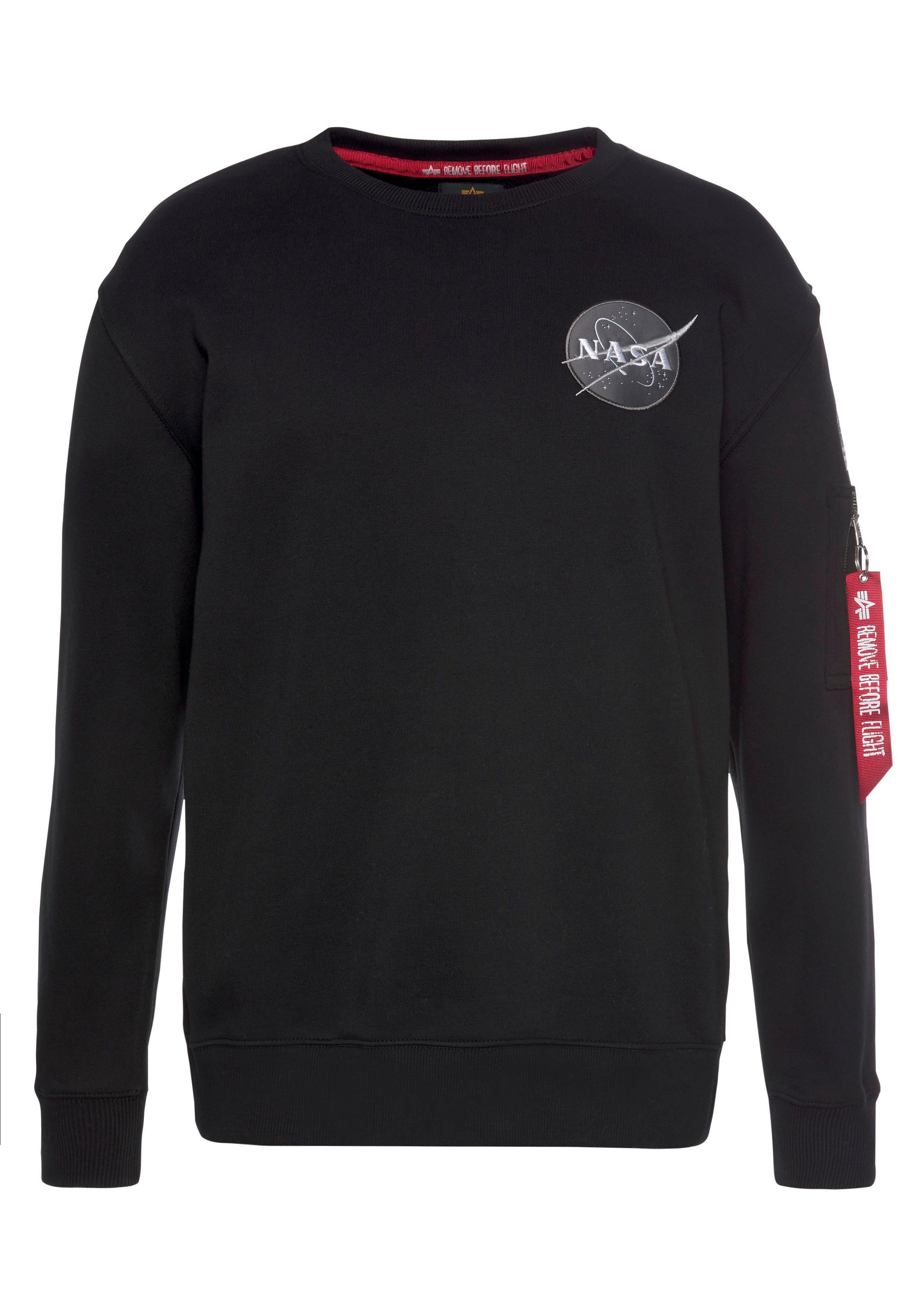 black Shuttle Industries Sweatshirt Space Alpha