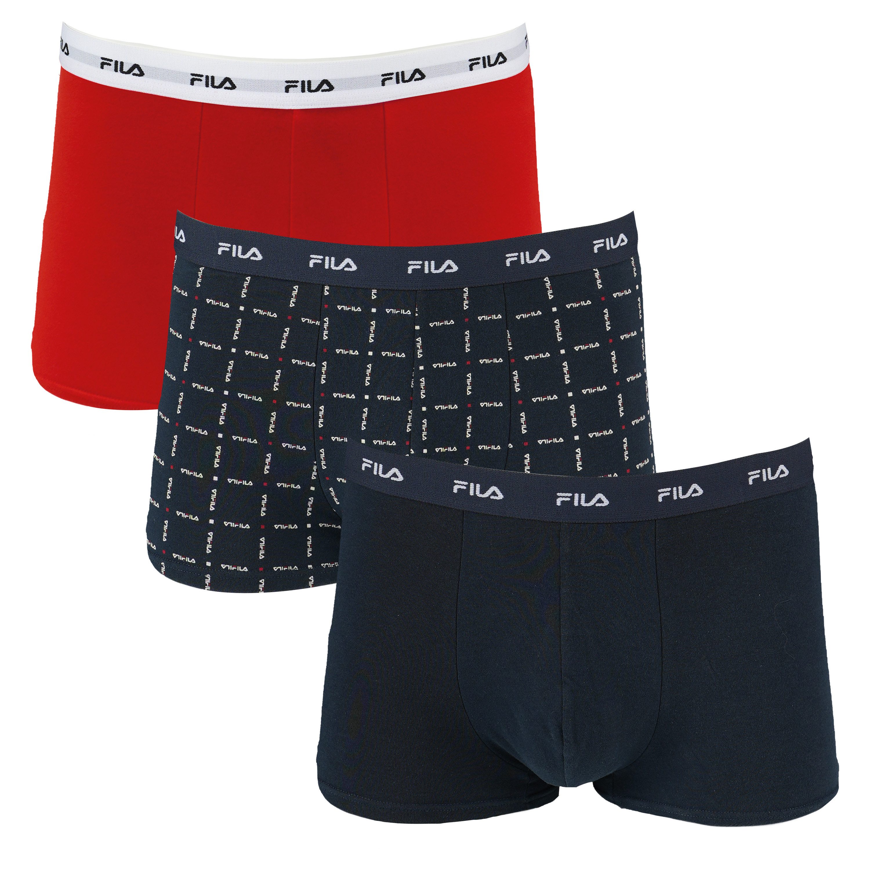 Fila Boxershorts MAN BOXER SHORTS (3er Pack) mit elastischem Logobund günstig online kaufen