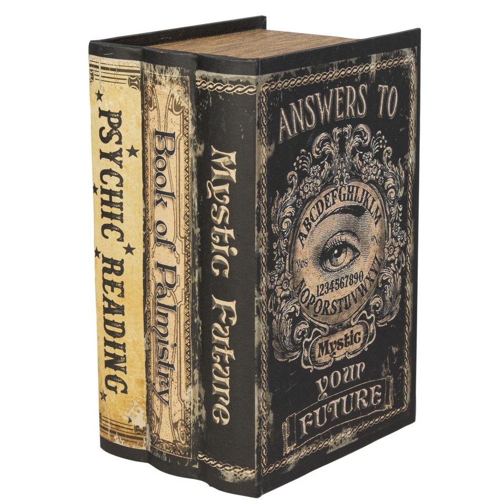 MICA Aufbewahrungsbox Box - mystisches Design mit Auge - ca. 30 x 13,5 x 13 cm