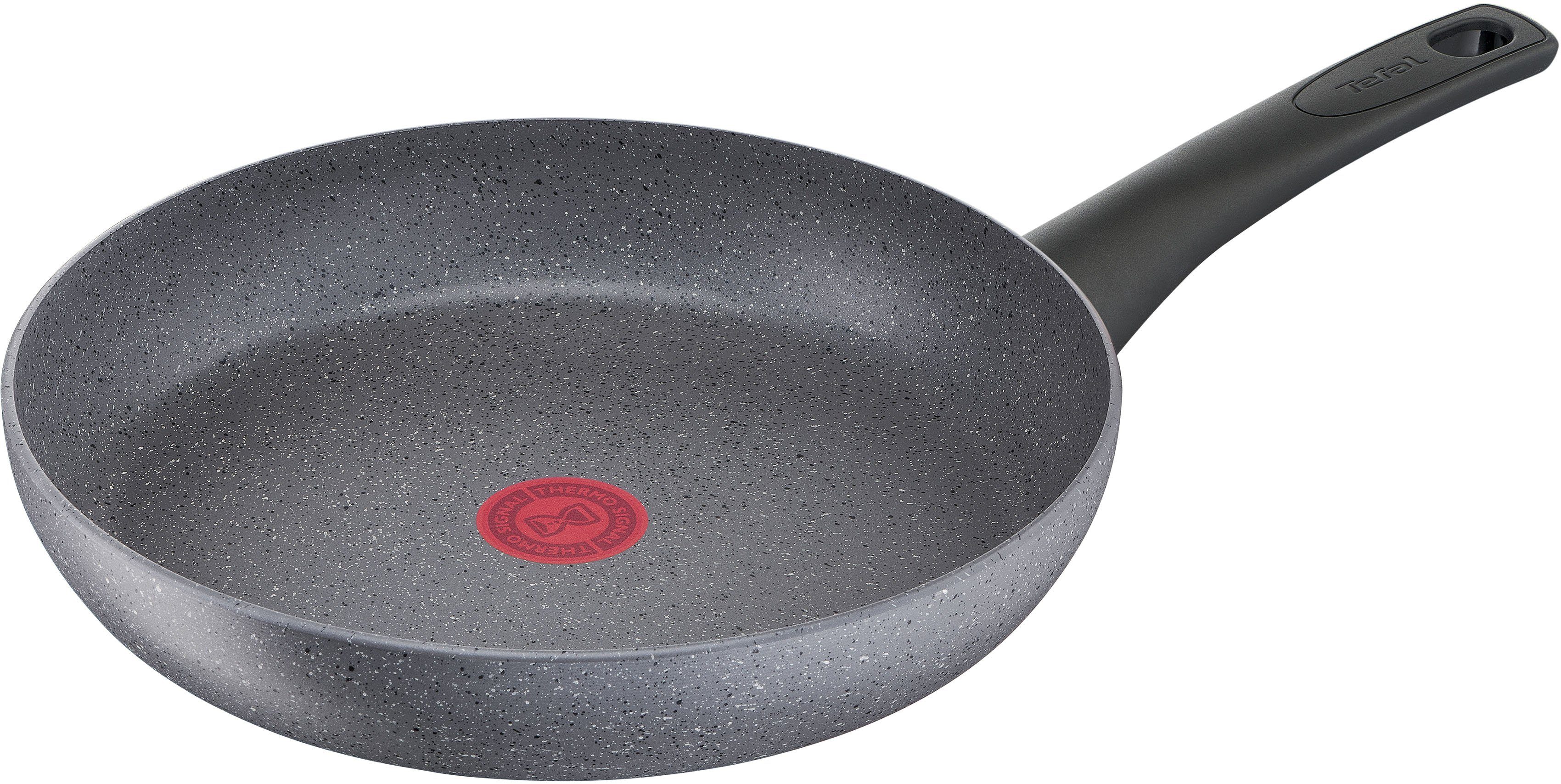 Tefal Bratpfanne Natural Force, Aluminium (1-tlg), Aluminium, Mineralia  Antihaft, Thermo-Signal, alle Herdarten,Induktion